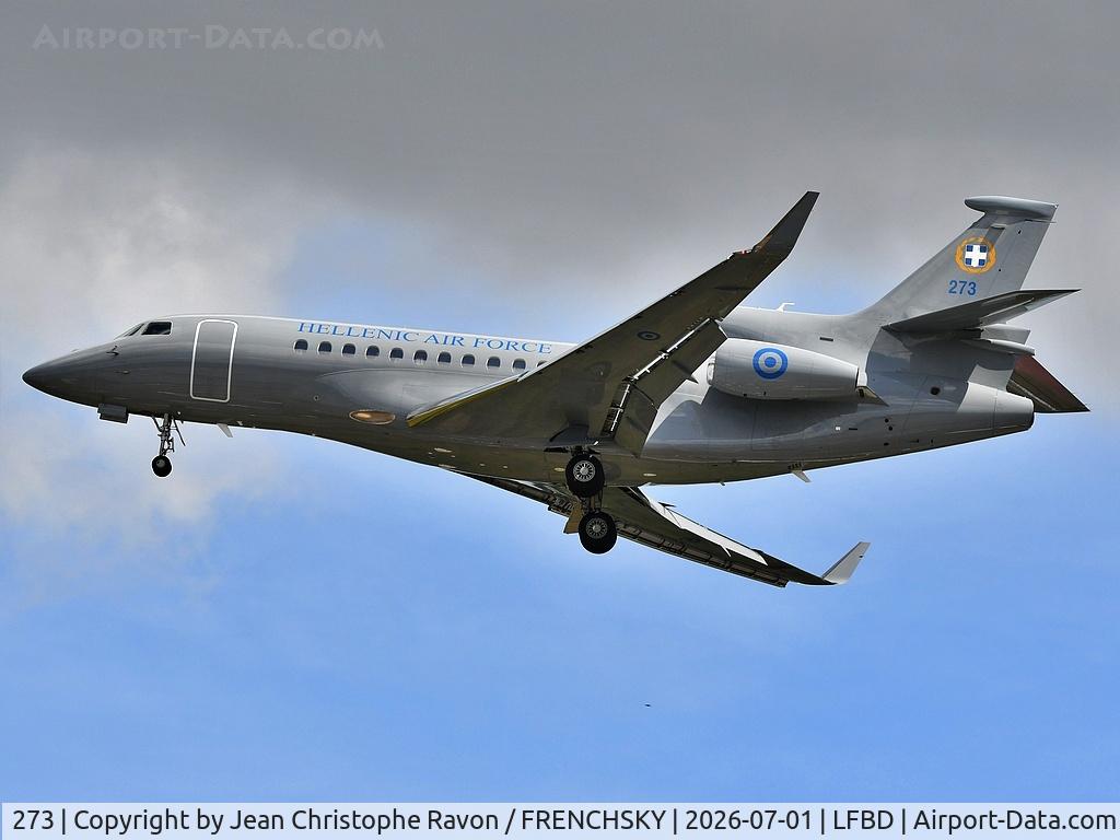 273, 2016 Dassault Falcon 7X, c/n 273, HAF273
