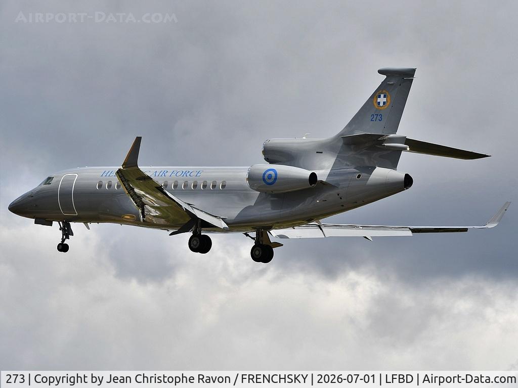 273, 2016 Dassault Falcon 7X, c/n 273, HAF273