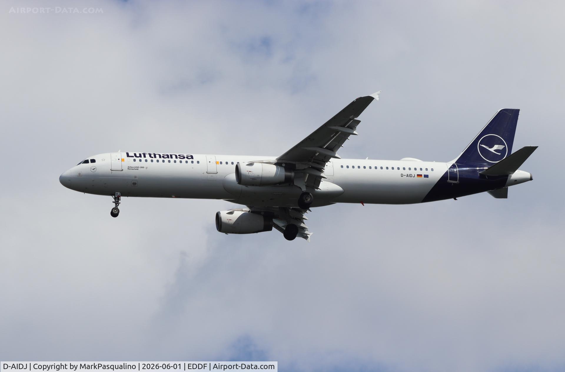 D-AIDJ, 2011 Airbus A321-231, c/n 4792, Airbus A321-231