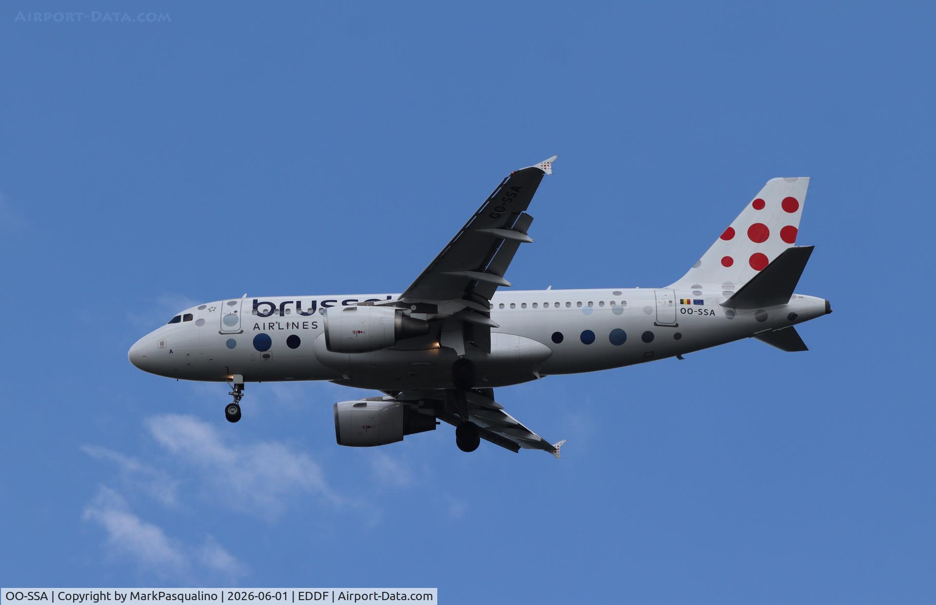 OO-SSA, 2005 Airbus A319-111, c/n 2392, Airbus A319-111