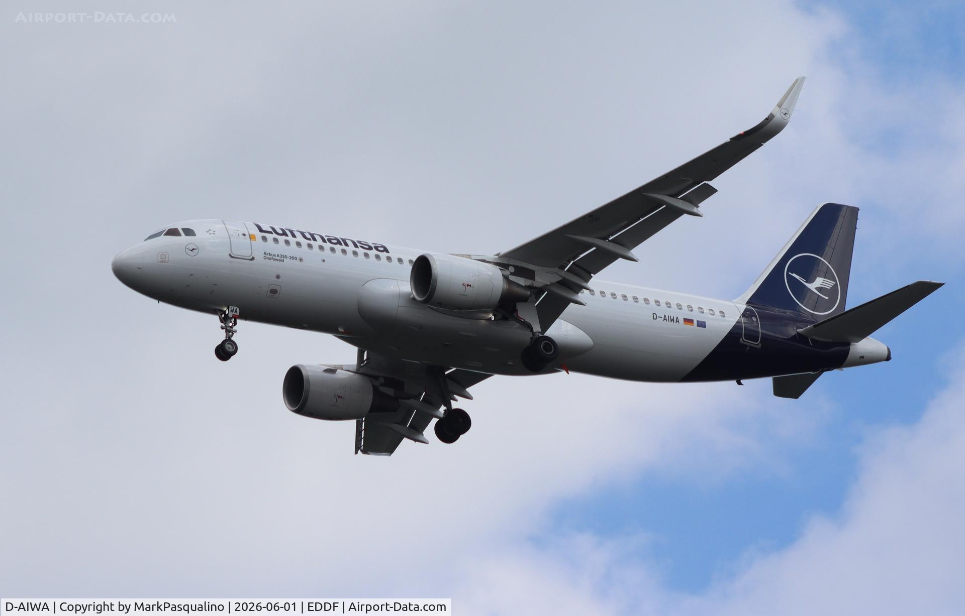 D-AIWA, 2017 Airbus A320-214, c/n 7681, Airbus A320-214