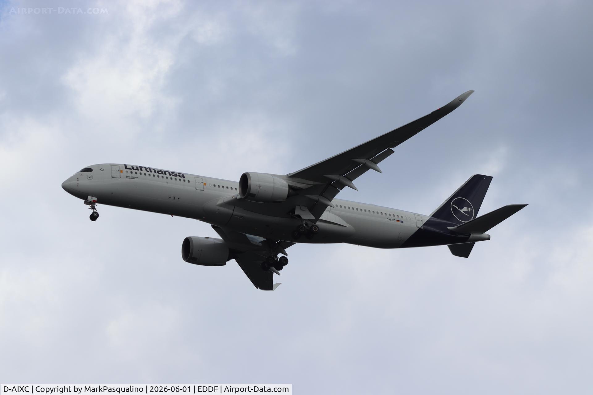 D-AIXC, 2017 Airbus A350-941, c/n 087, Airbus A350-941