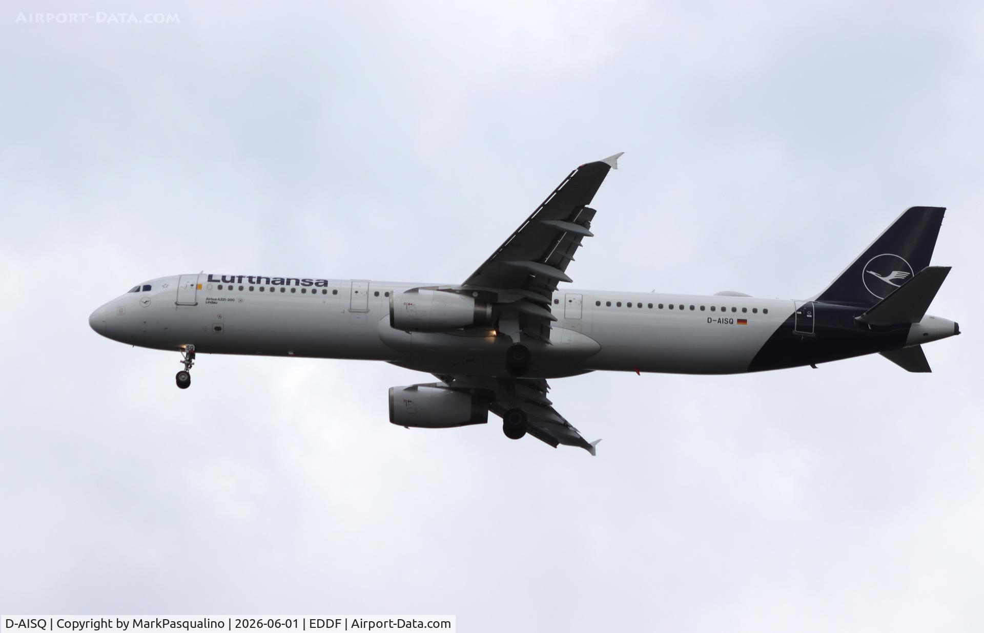 D-AISQ, 2009 Airbus A321-231, c/n 3936, Airbus A321-231