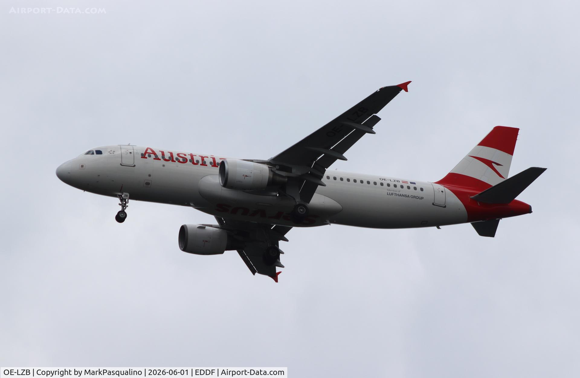 OE-LZB, 2007 Airbus A320-214, c/n 3268, Airbus A320-214