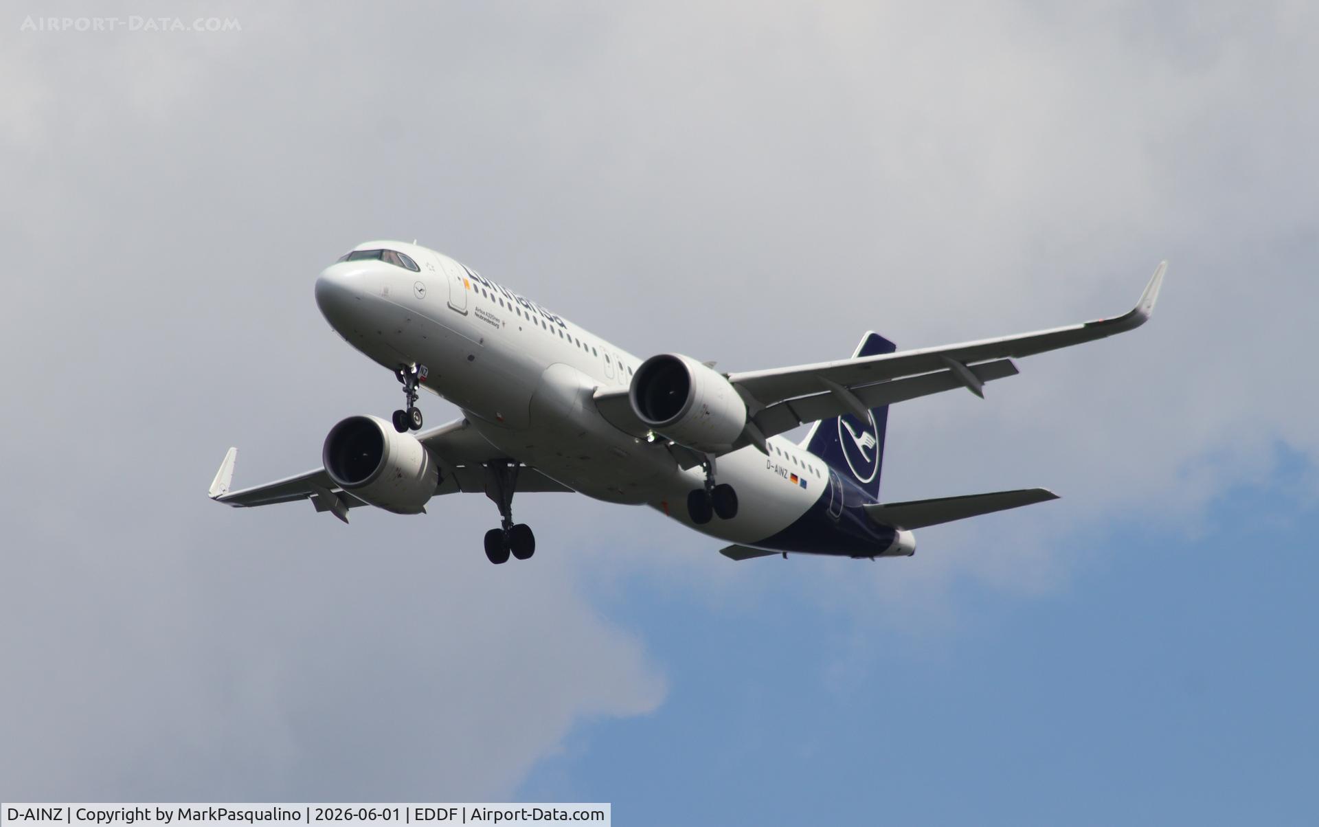 D-AINZ, 2020 Airbus A320-271N, c/n 9442, Airbus A320-271N