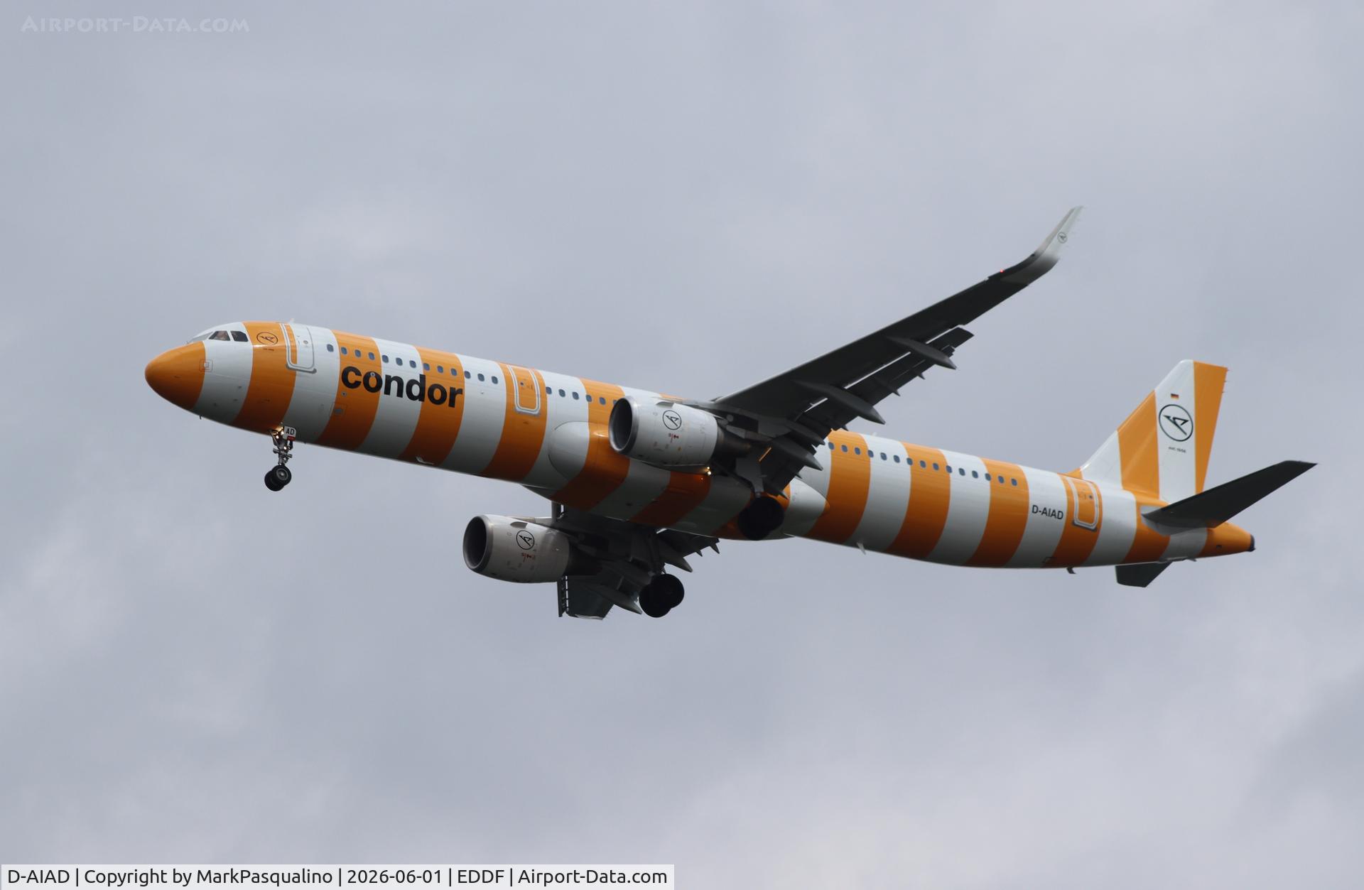 D-AIAD, 2014 Airbus A321-211, c/n 6053, Airbus A321-211