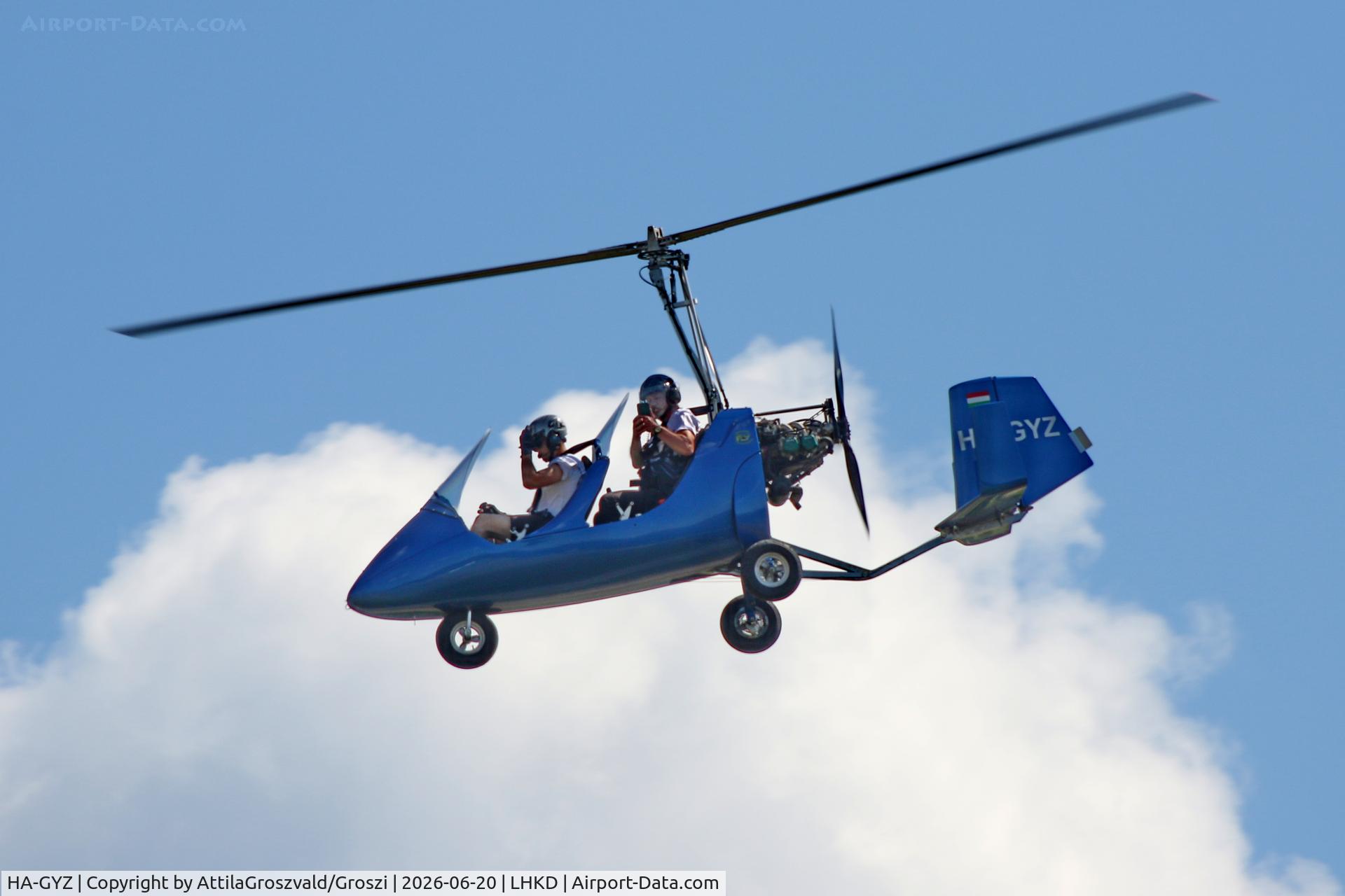 HA-GYZ, 2016 AutoGyro Europe MTOSport, c/n M01258, LHKD - Kecskéd Airport, Hungary