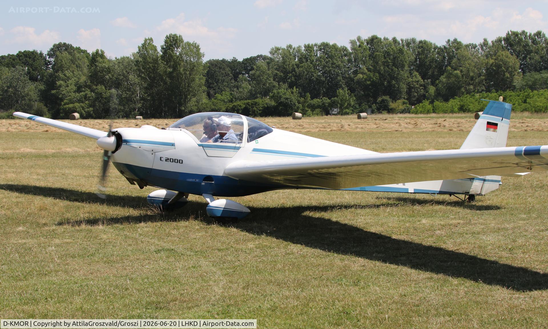 D-KMOR, 1992 Scheibe SF-25C Falke 2000, c/n 44532, LHKD - Kecskéd Airport, Hungary