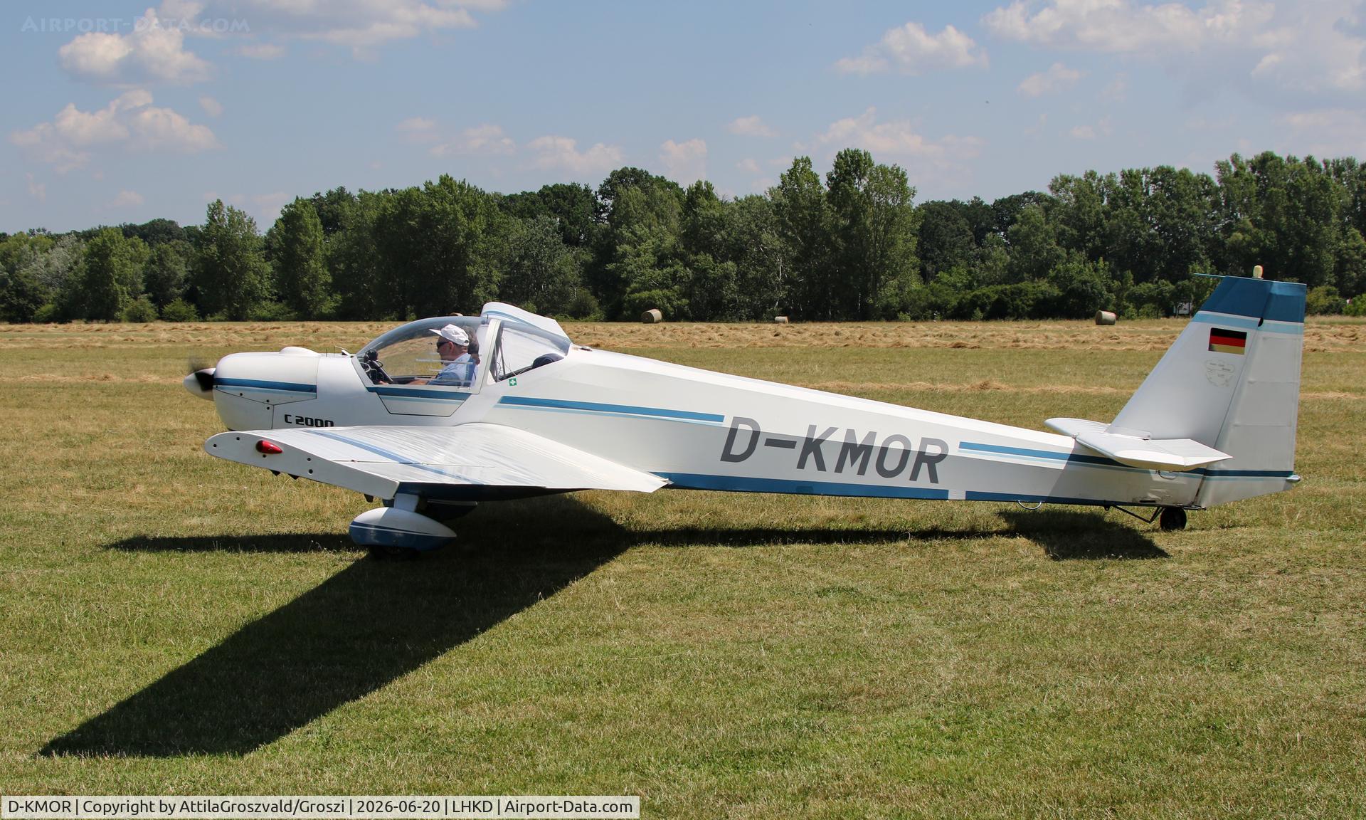 D-KMOR, 1992 Scheibe SF-25C Falke 2000, c/n 44532, LHKD - Kecskéd Airport, Hungary
