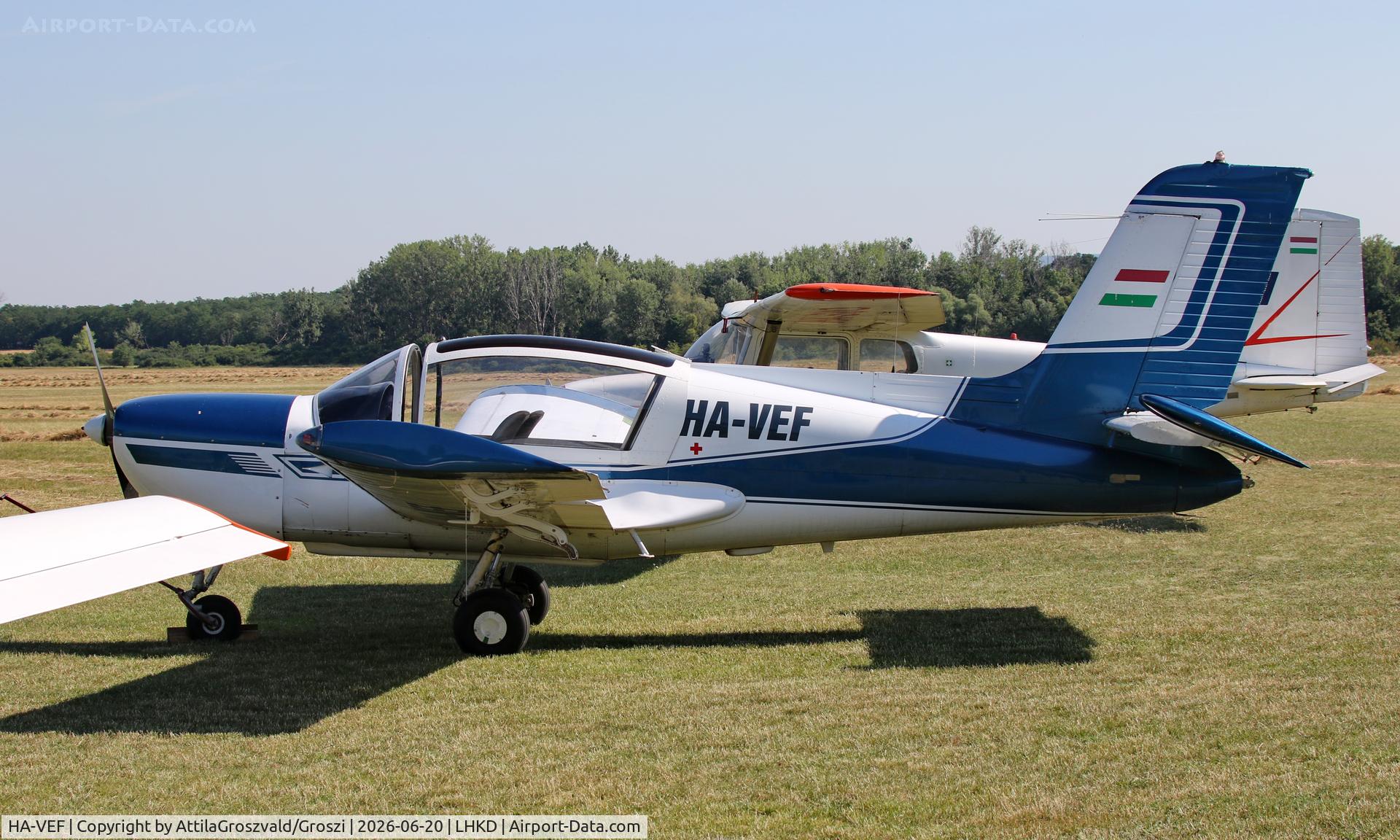 HA-VEF, 1977 Socata MS-893E Rallye Commodore 180GT, c/n 12865, LHKD - Kecskéd Airport, Hungary