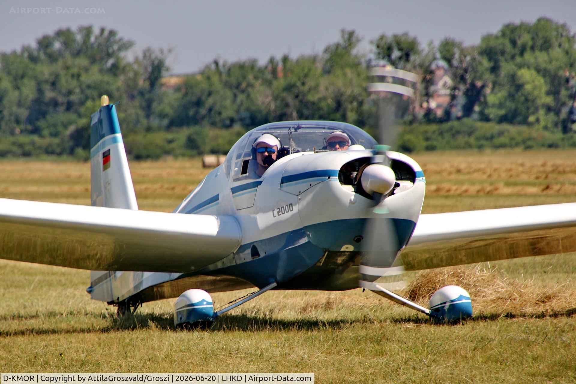 D-KMOR, 1992 Scheibe SF-25C Falke 2000, c/n 44532, LHKD - Kecskéd Airport, Hungary