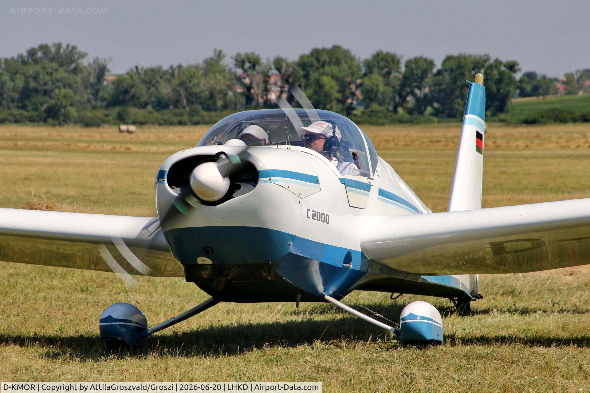 D-KMOR, 1992 Scheibe SF-25C Falke 2000, c/n 44532, LHKD - Kecskéd Airport, Hungary