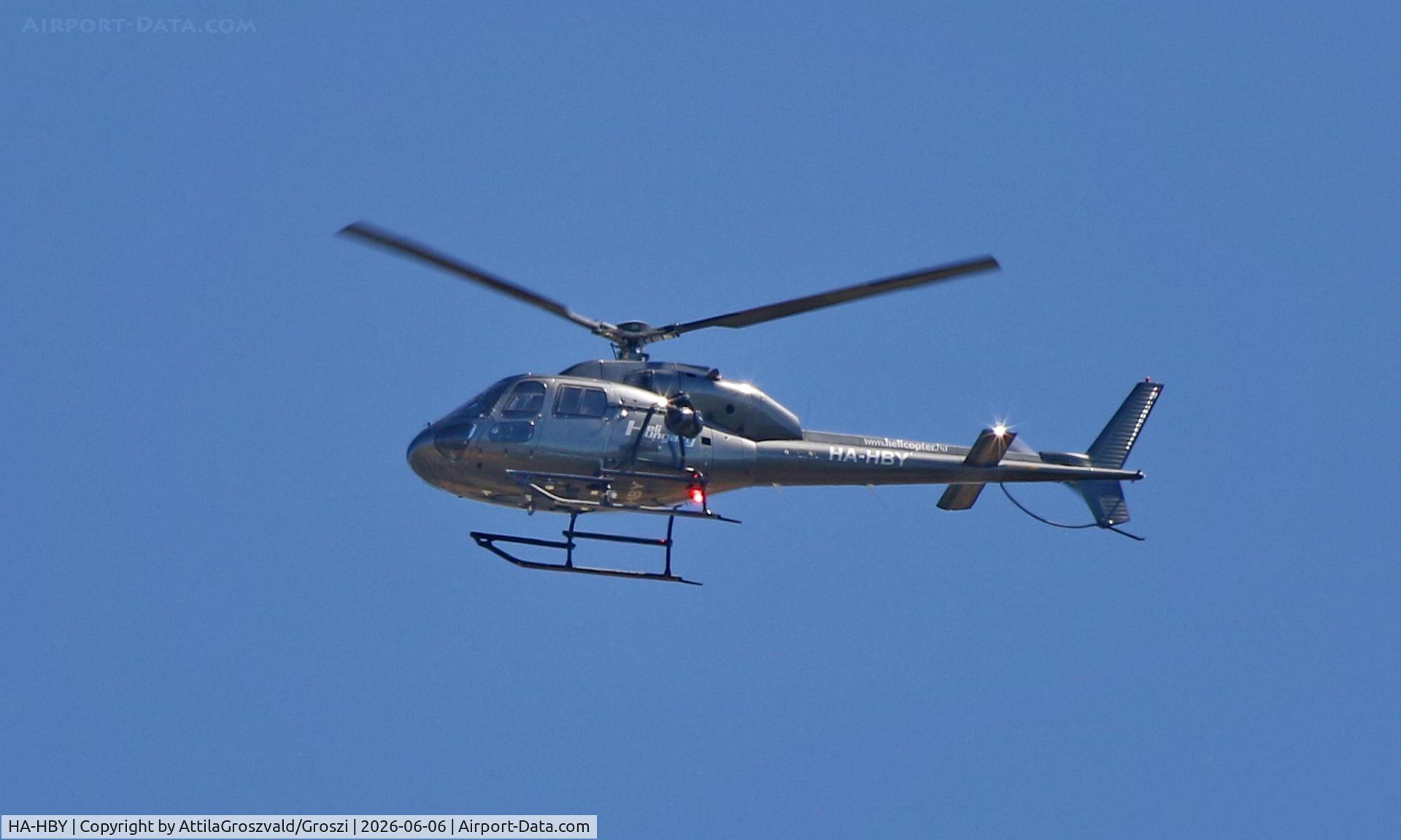 HA-HBY, Aerospatiale AS-355F-2 Ecureuil 2, c/n 5528, Balatonfökajár Airport, Hungary