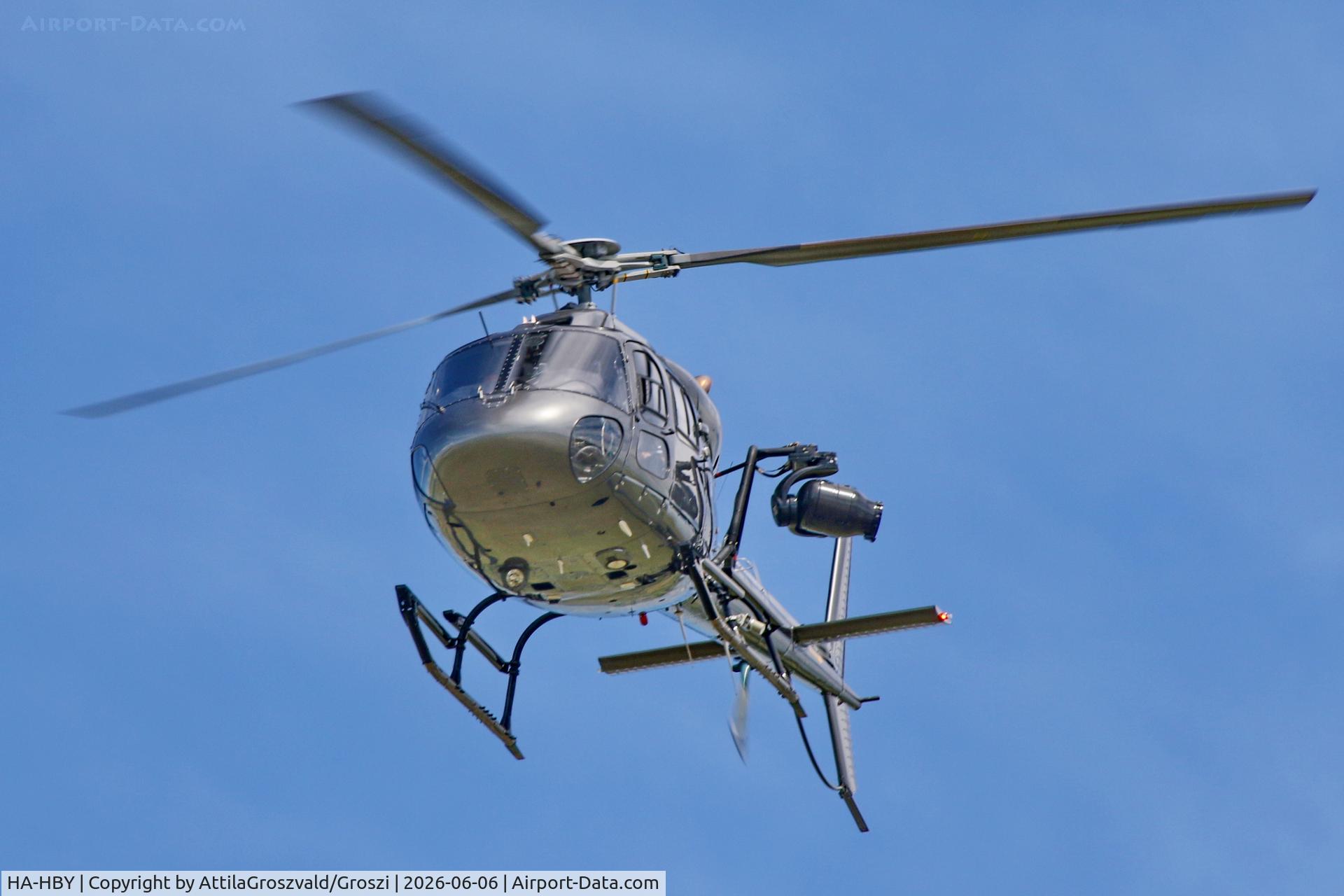HA-HBY, Aerospatiale AS-355F-2 Ecureuil 2, c/n 5528, Balatonfökajár Airport, Hungary