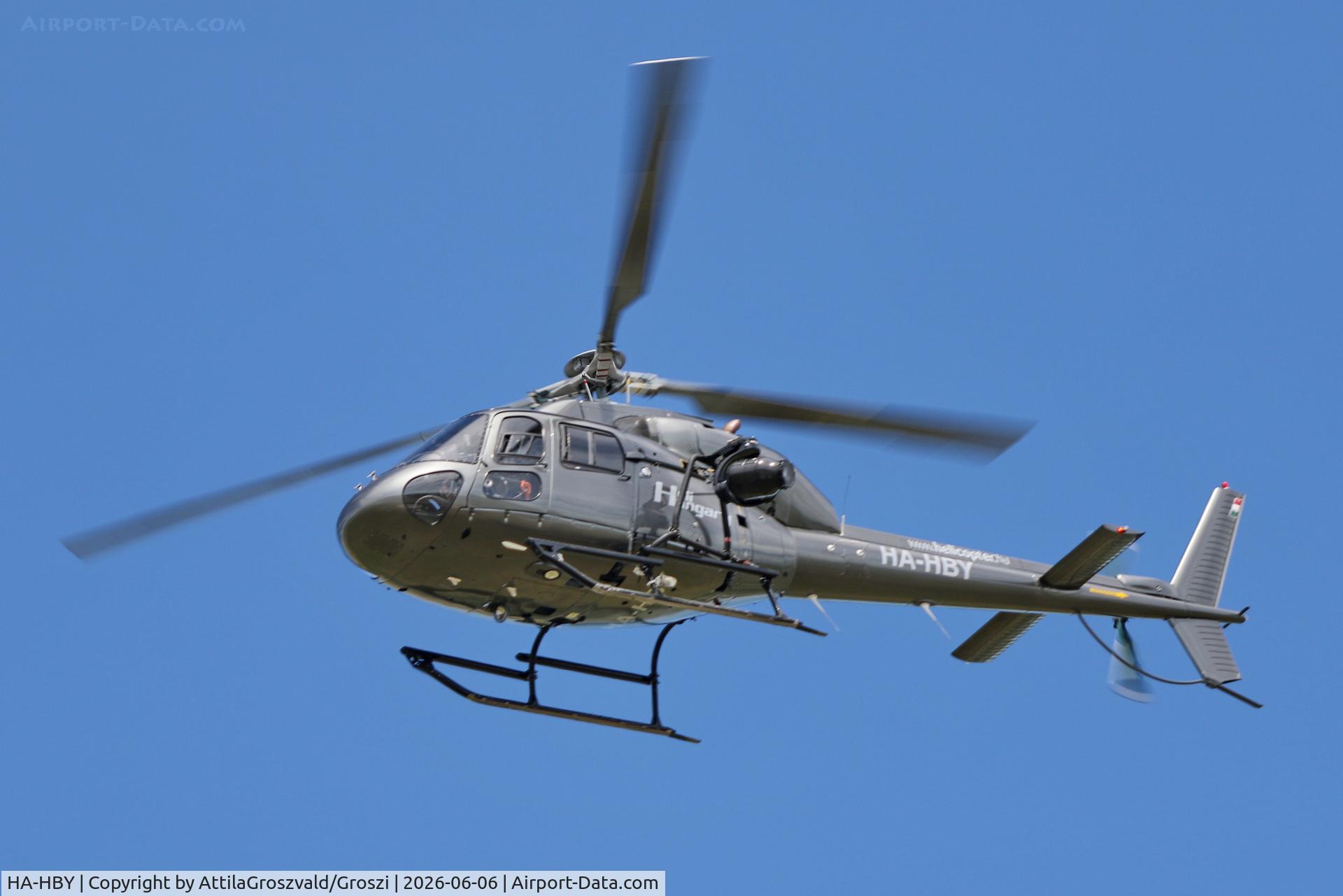 HA-HBY, Aerospatiale AS-355F-2 Ecureuil 2, c/n 5528, Balatonfökajár Airport, Hungary