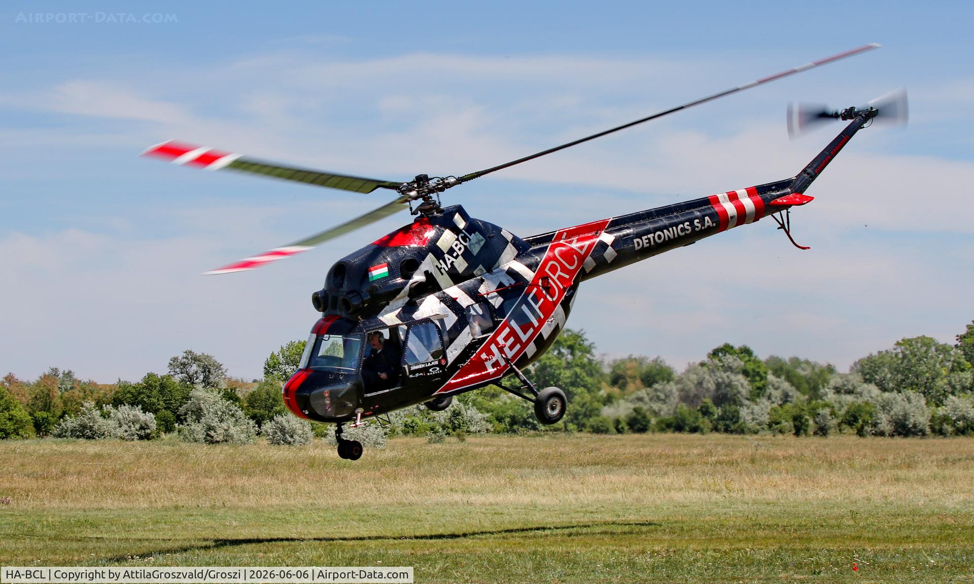 HA-BCL, 1974 Mil (PZL-Swidnik) Mi-2, c/n 563820114, Balatonfökajár Airport, Hungary