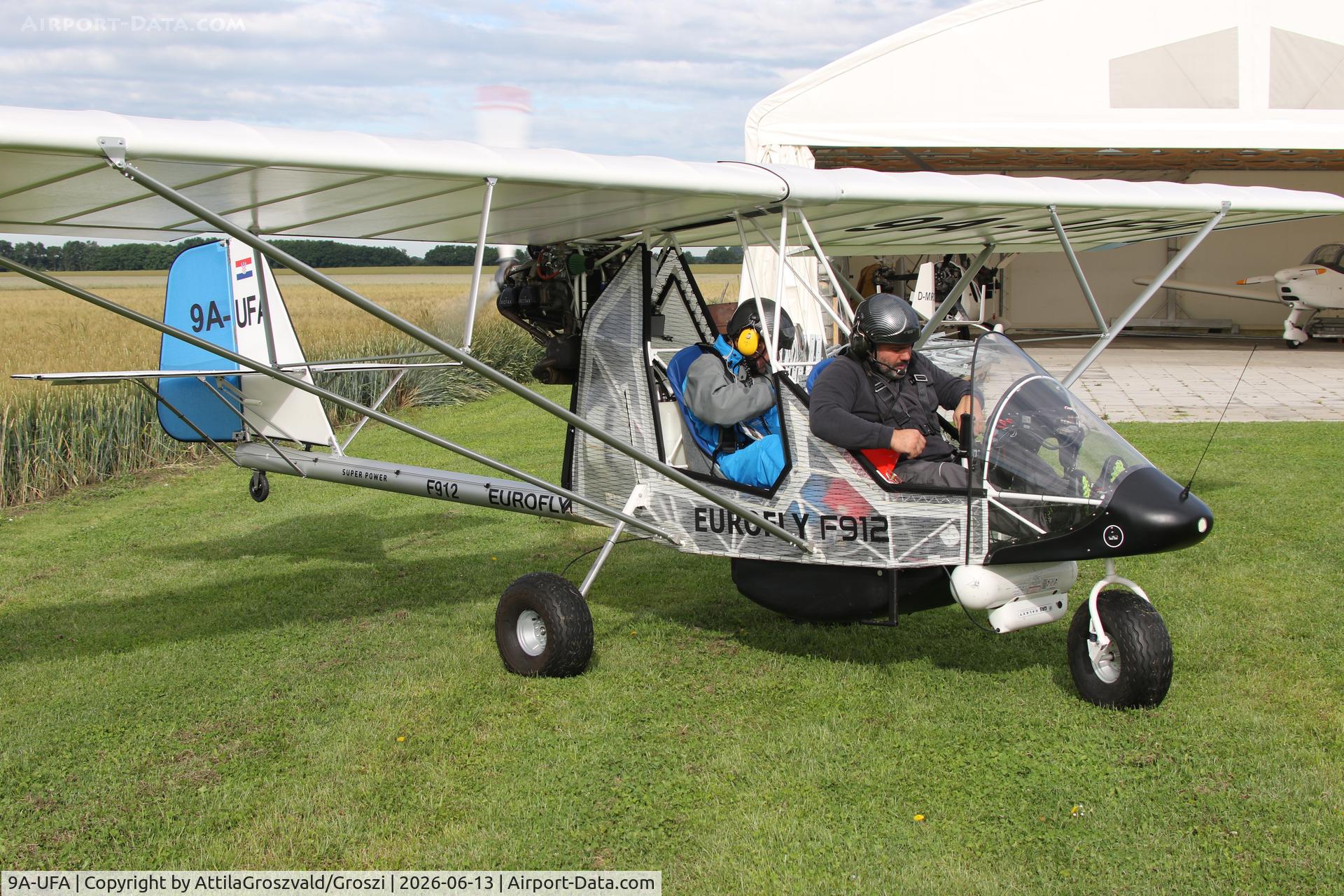 9A-UFA, 2026 Eurofly Twinfox, c/n Twinfox912, Becsehely-Mura Airport, Hungary