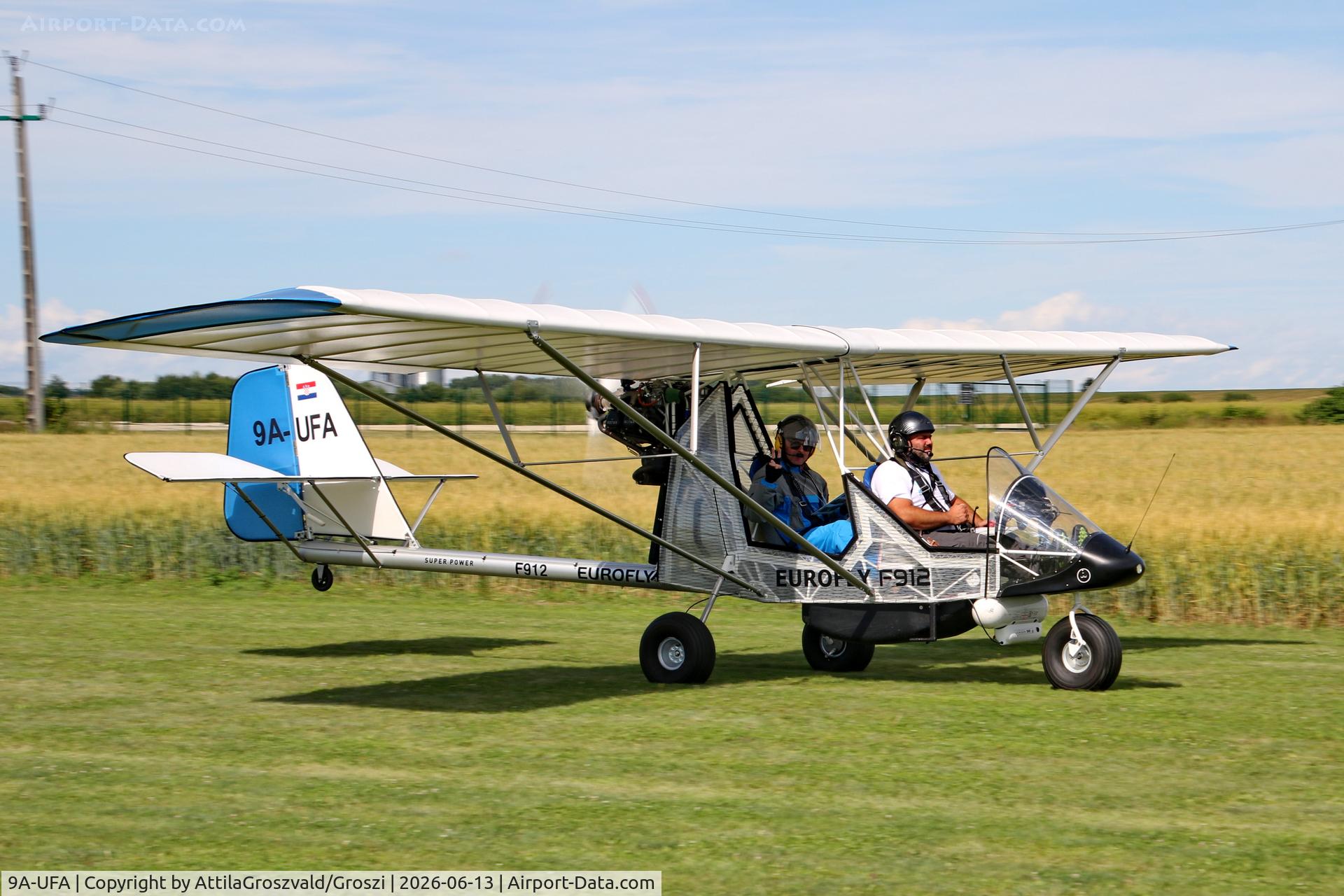 9A-UFA, 2026 Eurofly Twinfox, c/n Twinfox912, Becsehely-Mura Airport, Hungary