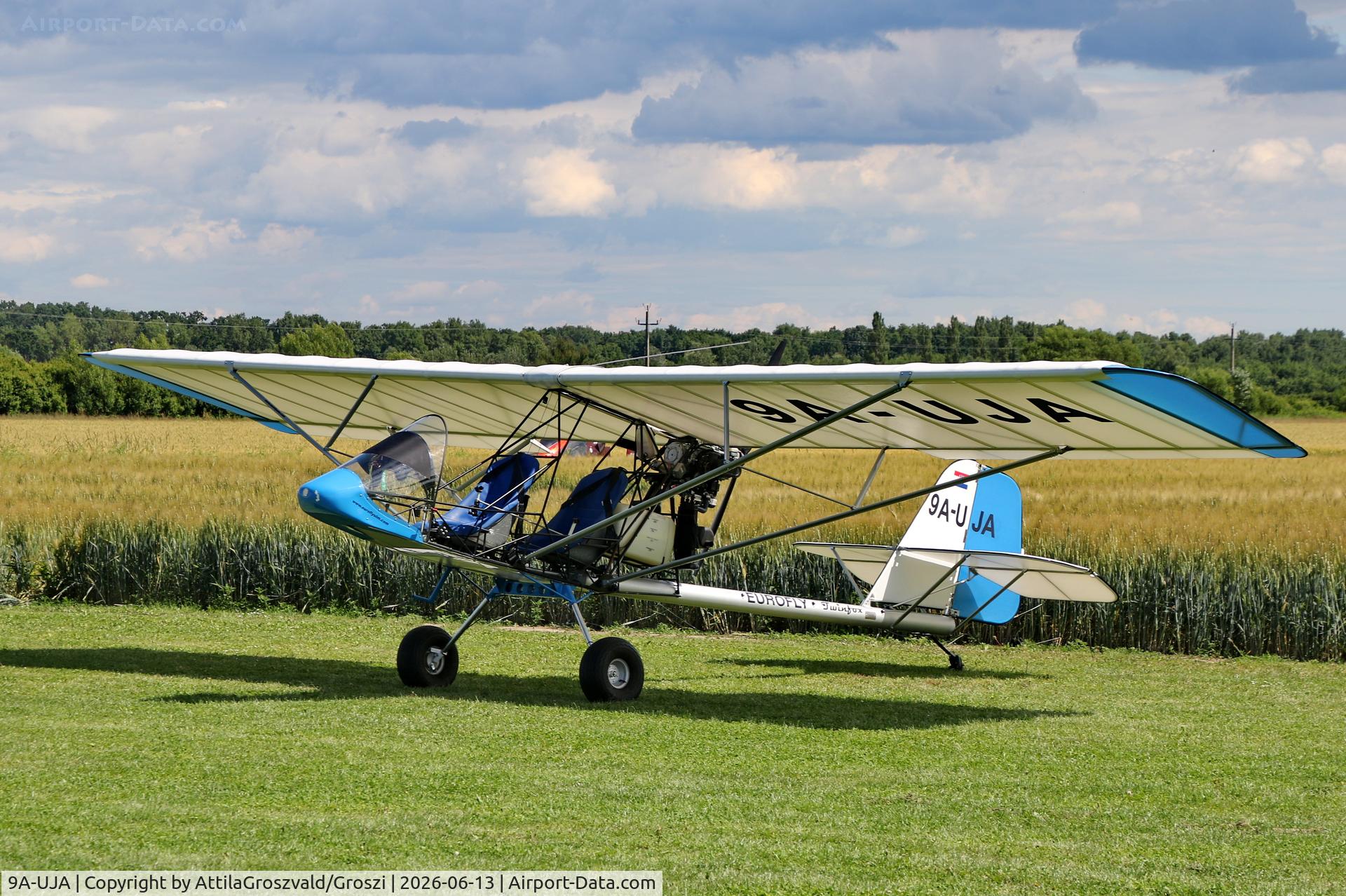 9A-UJA, 2026 Eurofly Twinfox, c/n TW003, Becsehely-Mura Airport, Hungary
