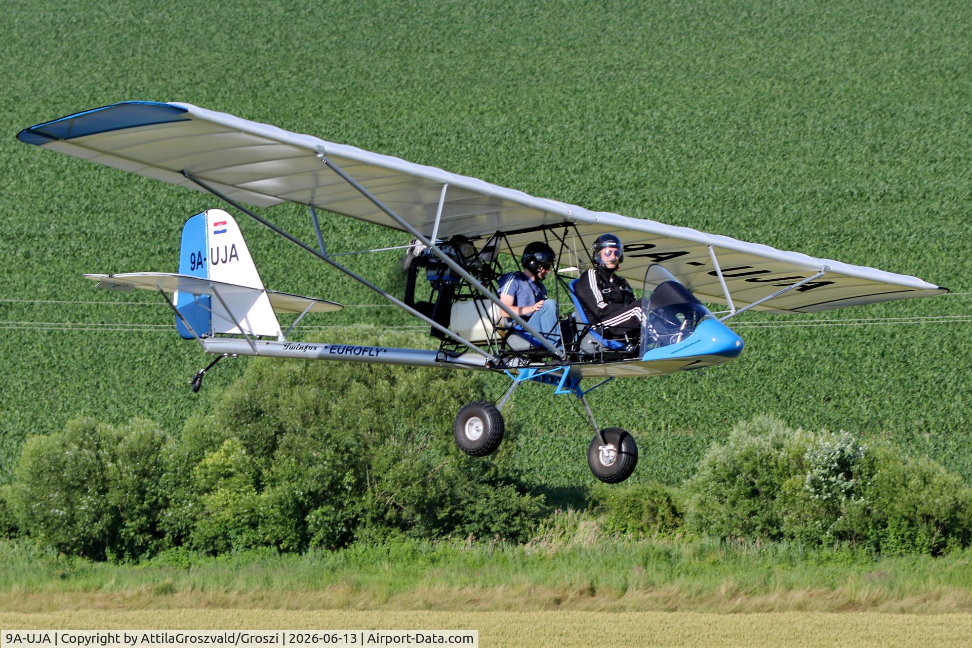 9A-UJA, 2026 Eurofly Twinfox, c/n TW003, Becsehely-Mura Airport, Hungary
