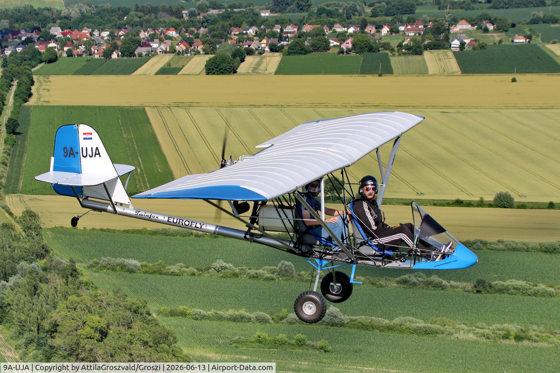 9A-UJA, 2026 Eurofly Twinfox, c/n TW003, Becsehely-Mura Airport, Hungary