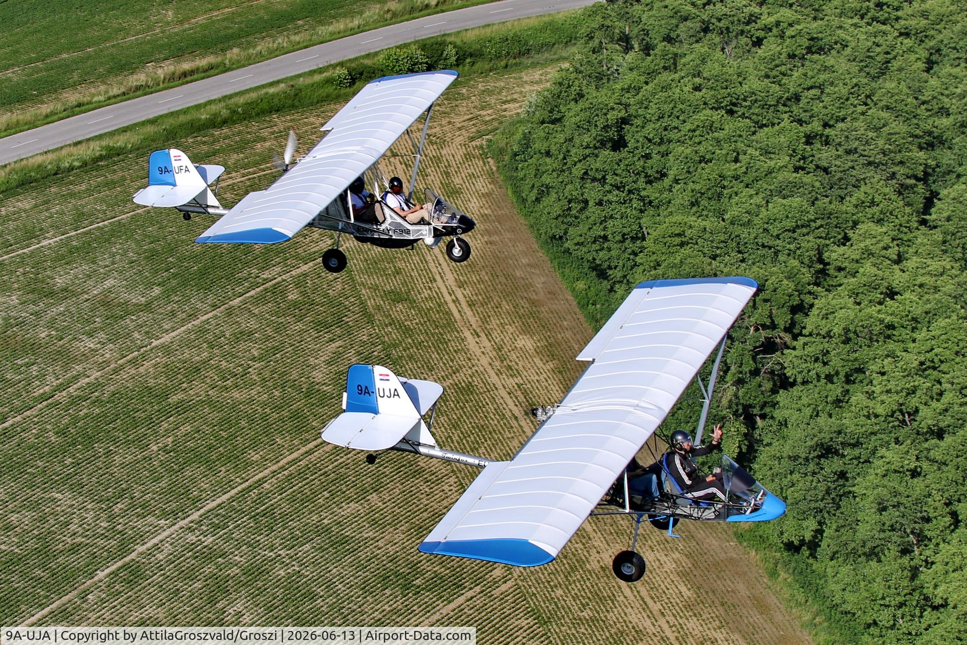 9A-UJA, 2026 Eurofly Twinfox, c/n TW003, Becsehely-Mura Airport, Hungary