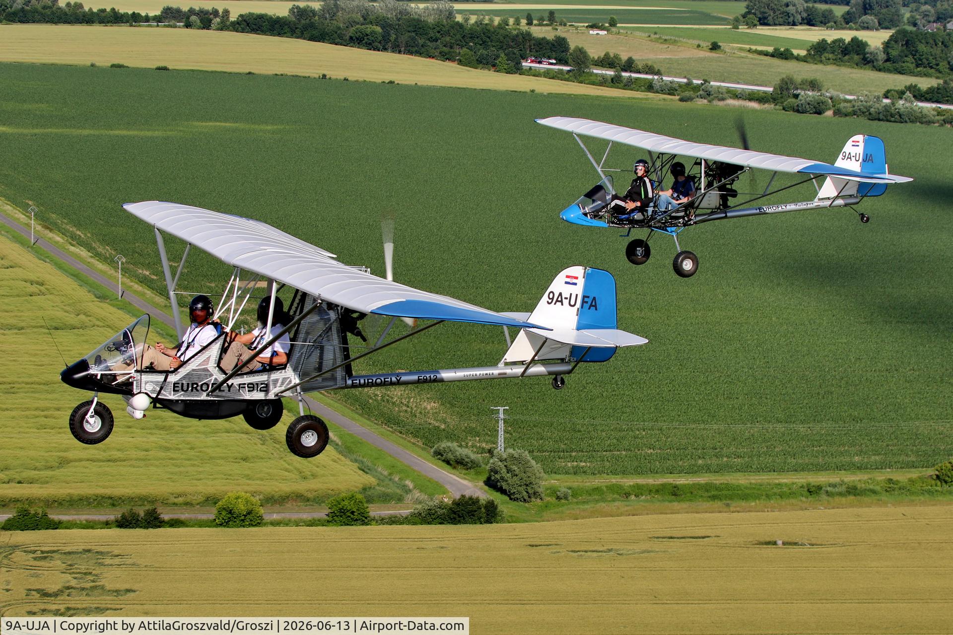9A-UJA, 2026 Eurofly Twinfox, c/n TW003, Becsehely-Mura Airport, Hungary