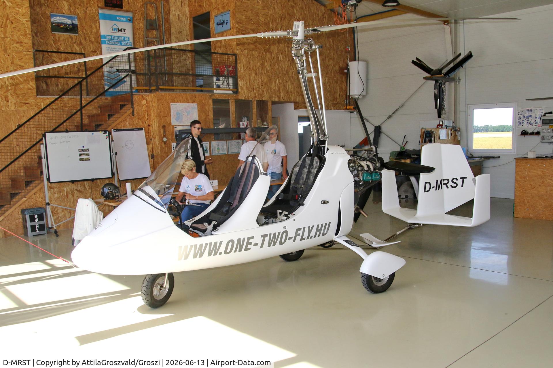D-MRST, Autogyro GmbH MTO Sport, c/n ., Becsehely-Mura Airport, Hungary