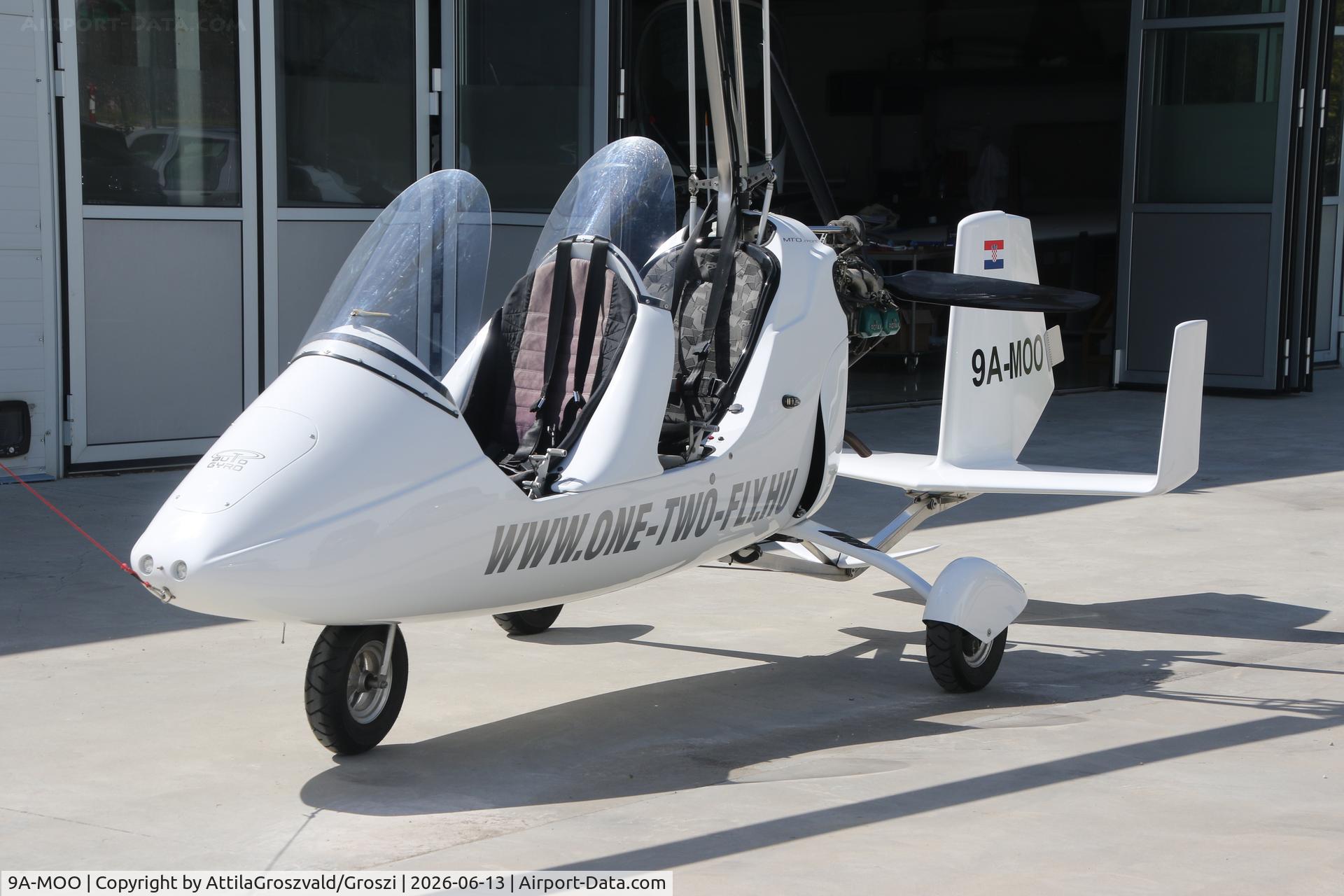 9A-MOO, Autogyro GmbH MTO Sport, c/n ., Becsehely-Mura Airport, Hungary
