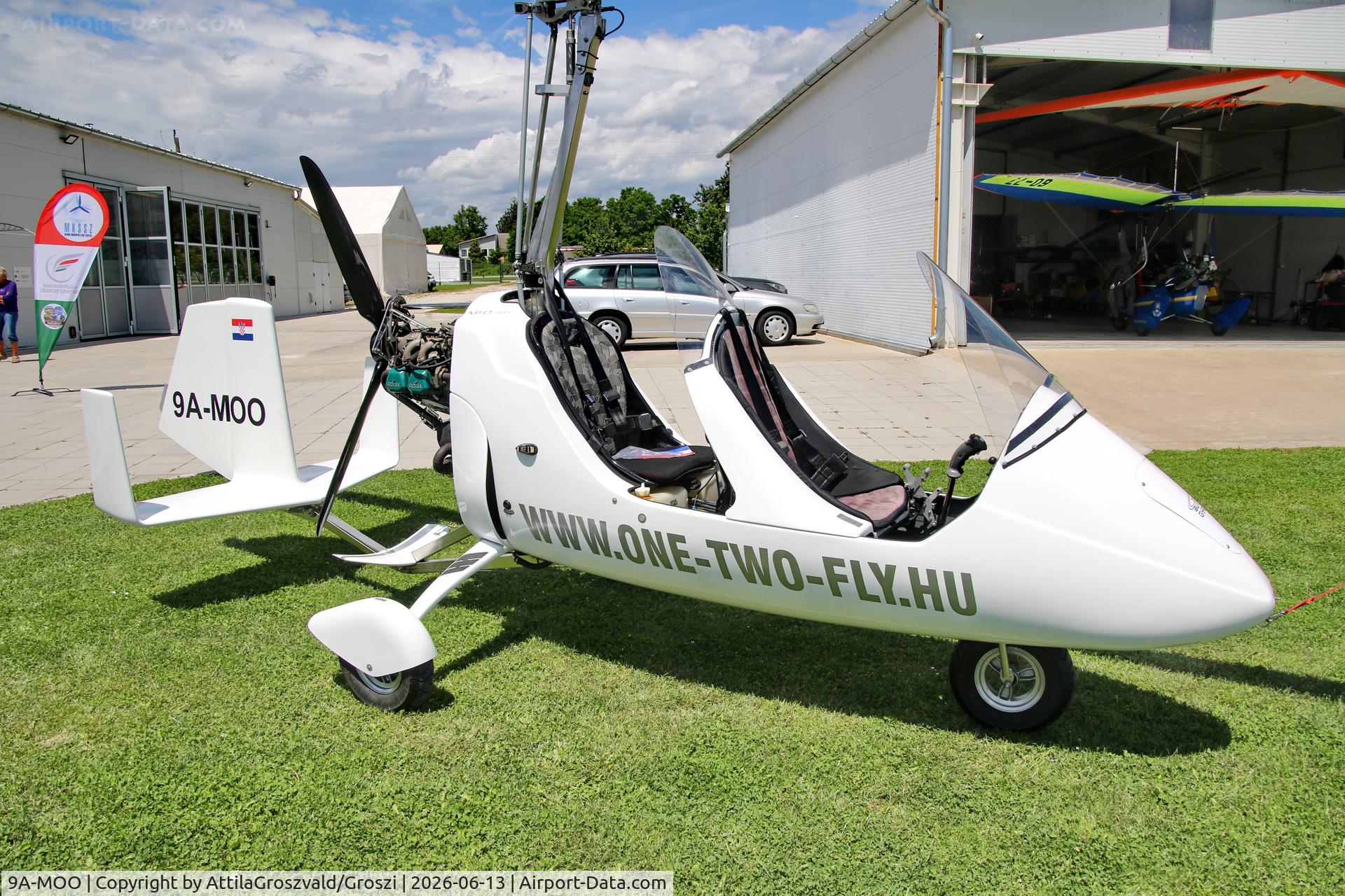 9A-MOO, Autogyro GmbH MTO Sport, c/n ., Becsehely-Mura Airport, Hungary