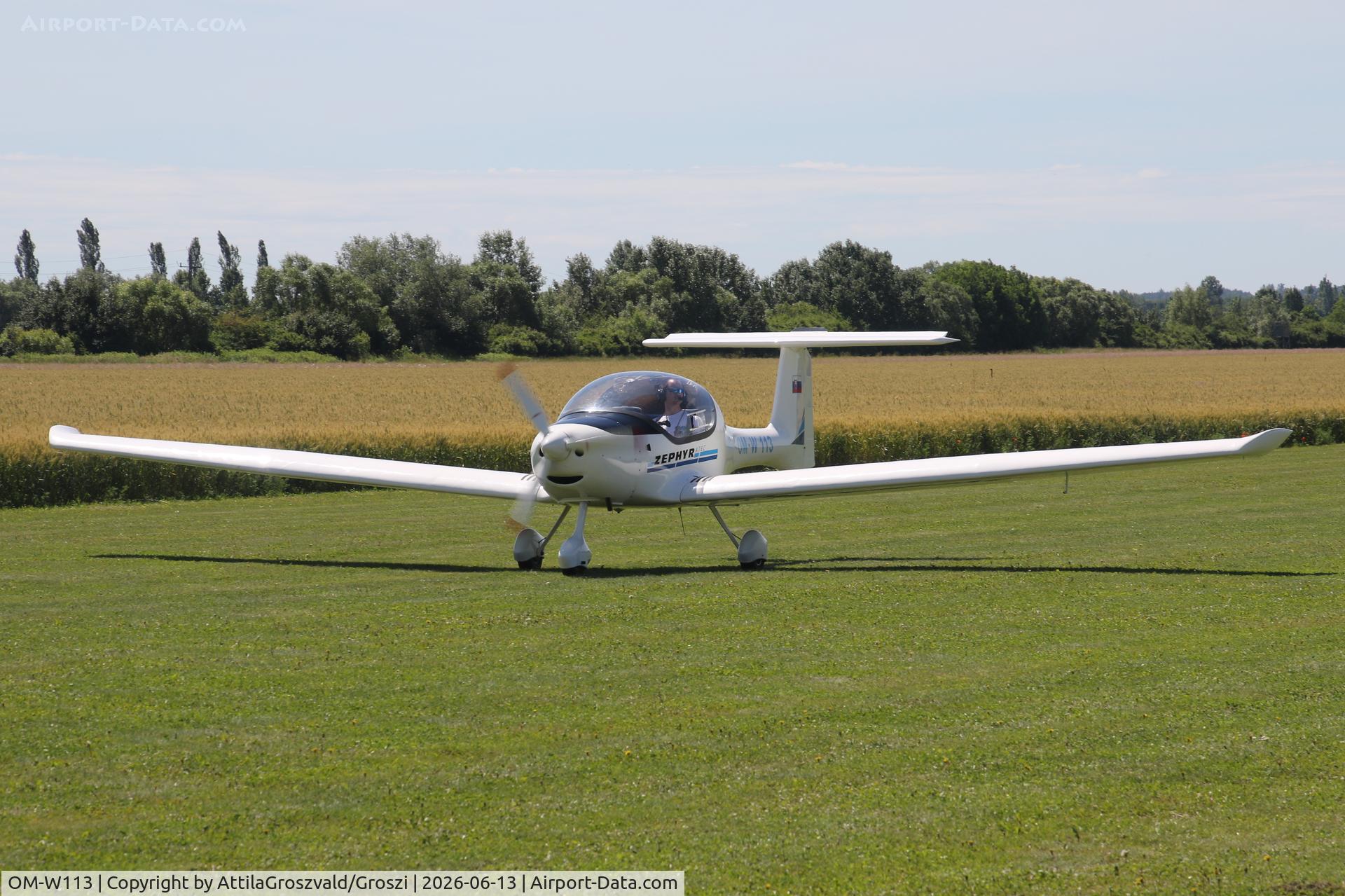 OM-W113, 2001 ATEC 122 Zephyr 2000, c/n Z-020697, Becsehely-Mura Airport, Hungary