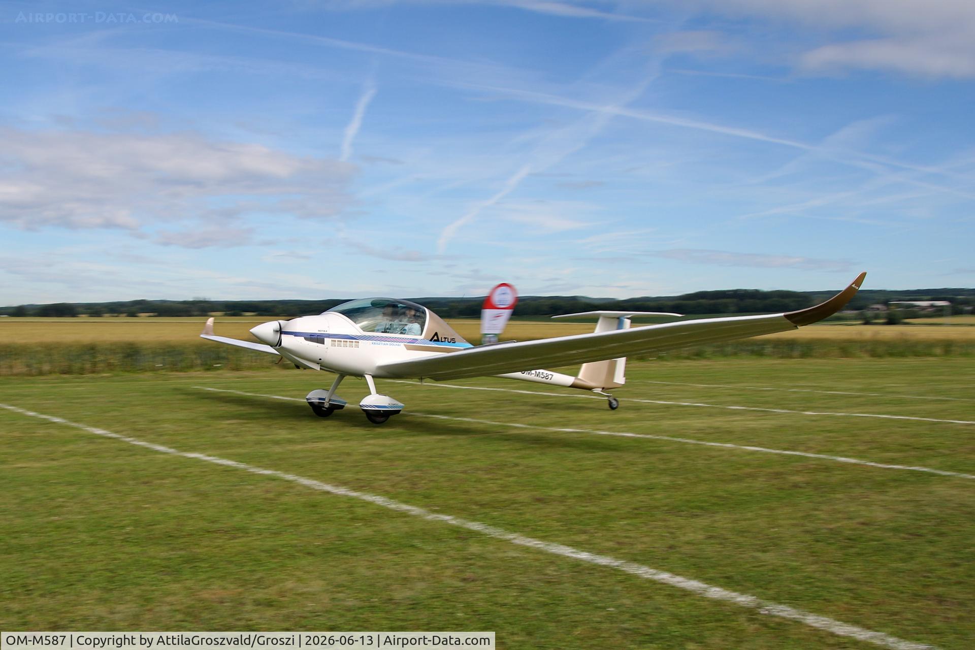 OM-M587, 2023 Altus Aero Altus, c/n 002, Becsehely-Mura Airport, Hungary