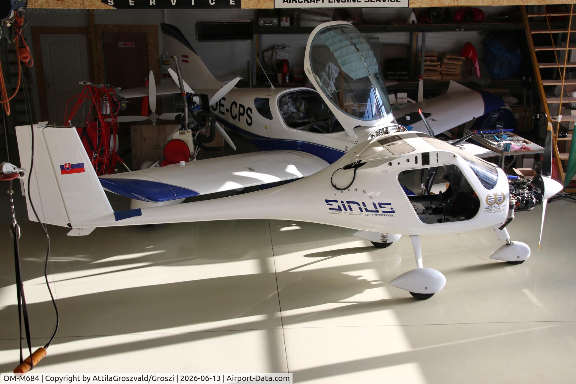OM-M684, Pipistrel Sinus 912, c/n 061V912, Becsehely-Mura Airport, Hungary