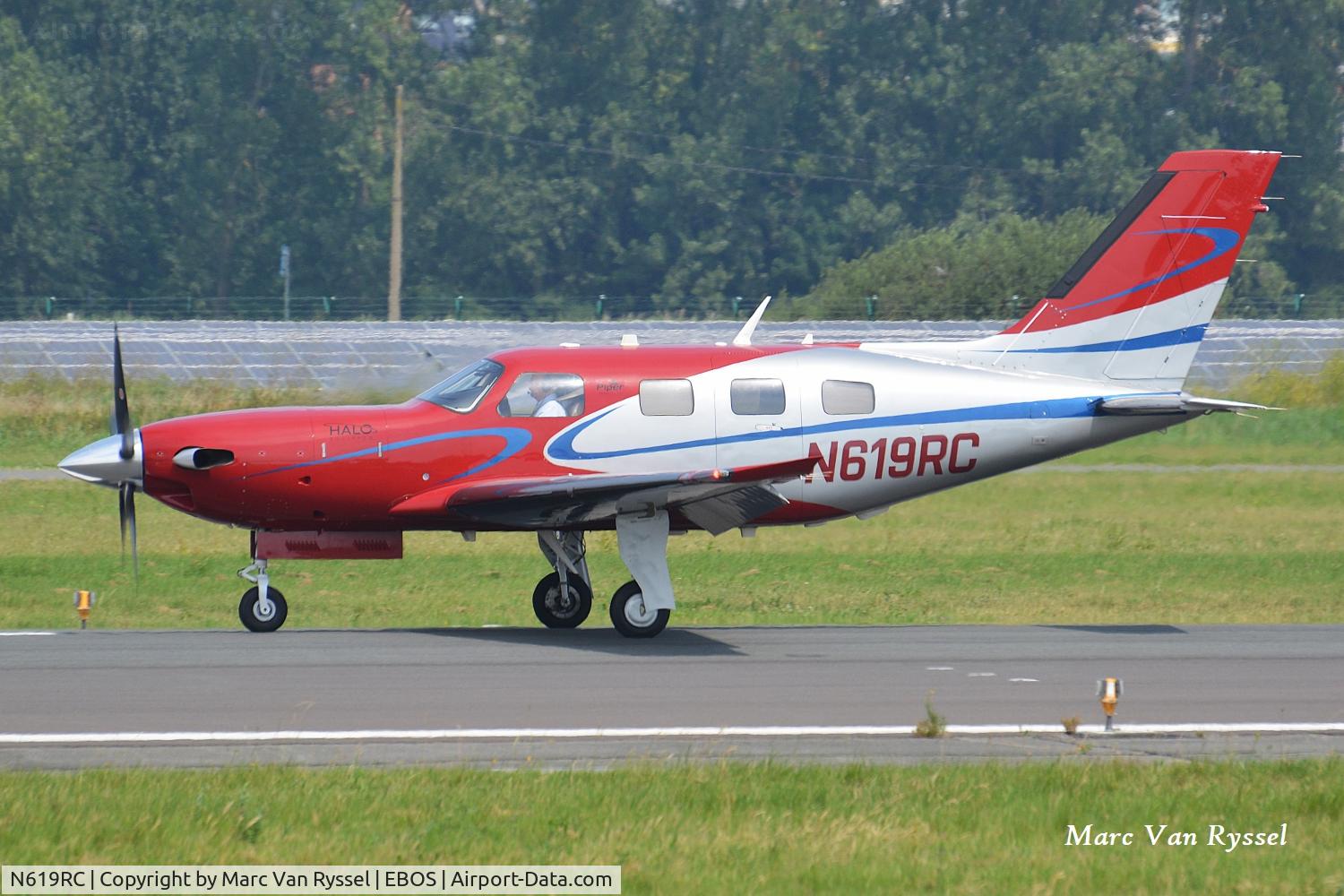 N619RC, 2022 Piper PA-46-600TP Meridian 600, c/n 4698221, At Ostend Airport on 26-06-2026.
