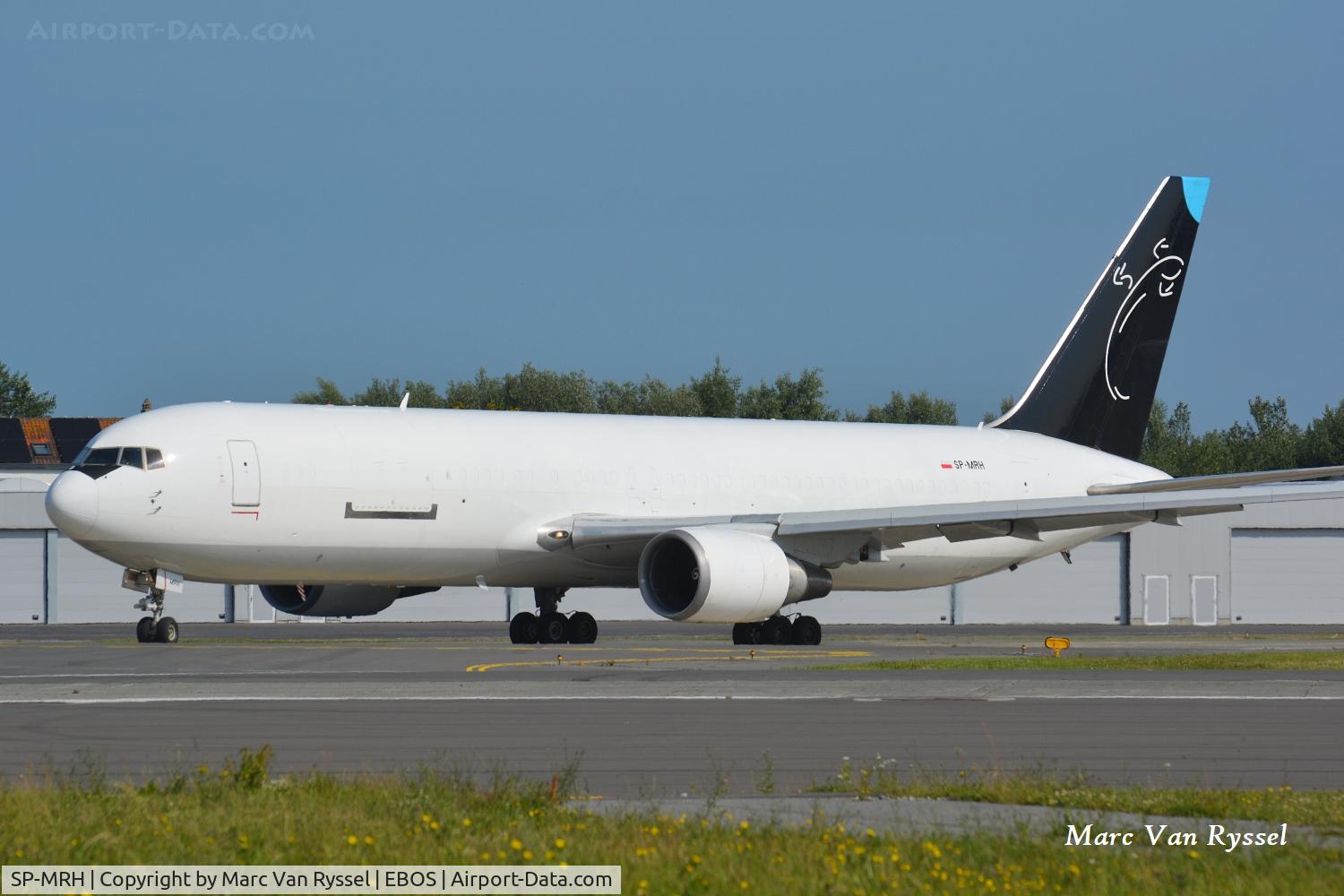 SP-MRH, 1991 Boeing 767-375/ER, c/n 25121 l/n 372, At Ostend Airport on 22-06-2026.