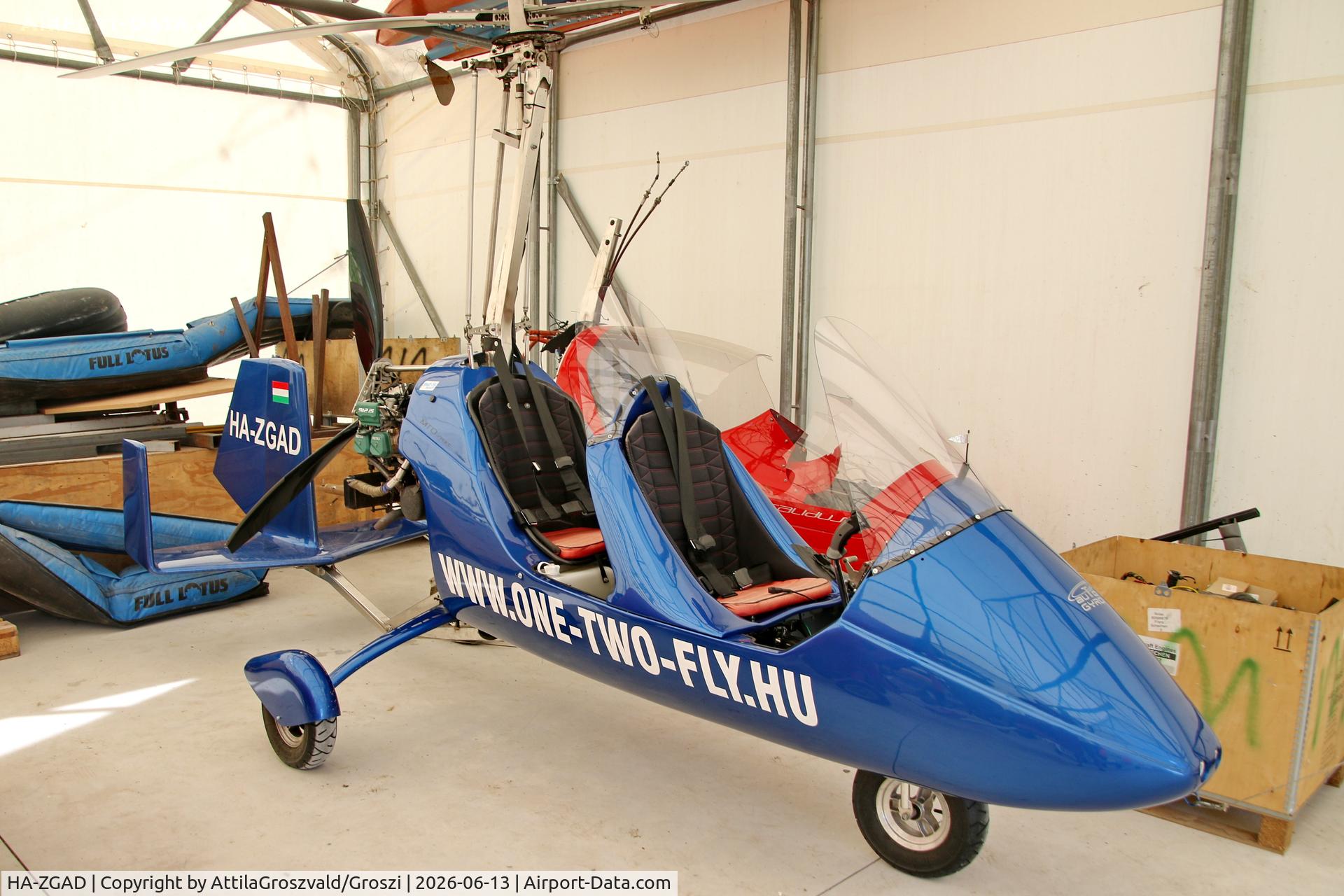 HA-ZGAD, AutoGyro Europe MTOsport, c/n M01138, Becsehely-Mura Airport, Hungary