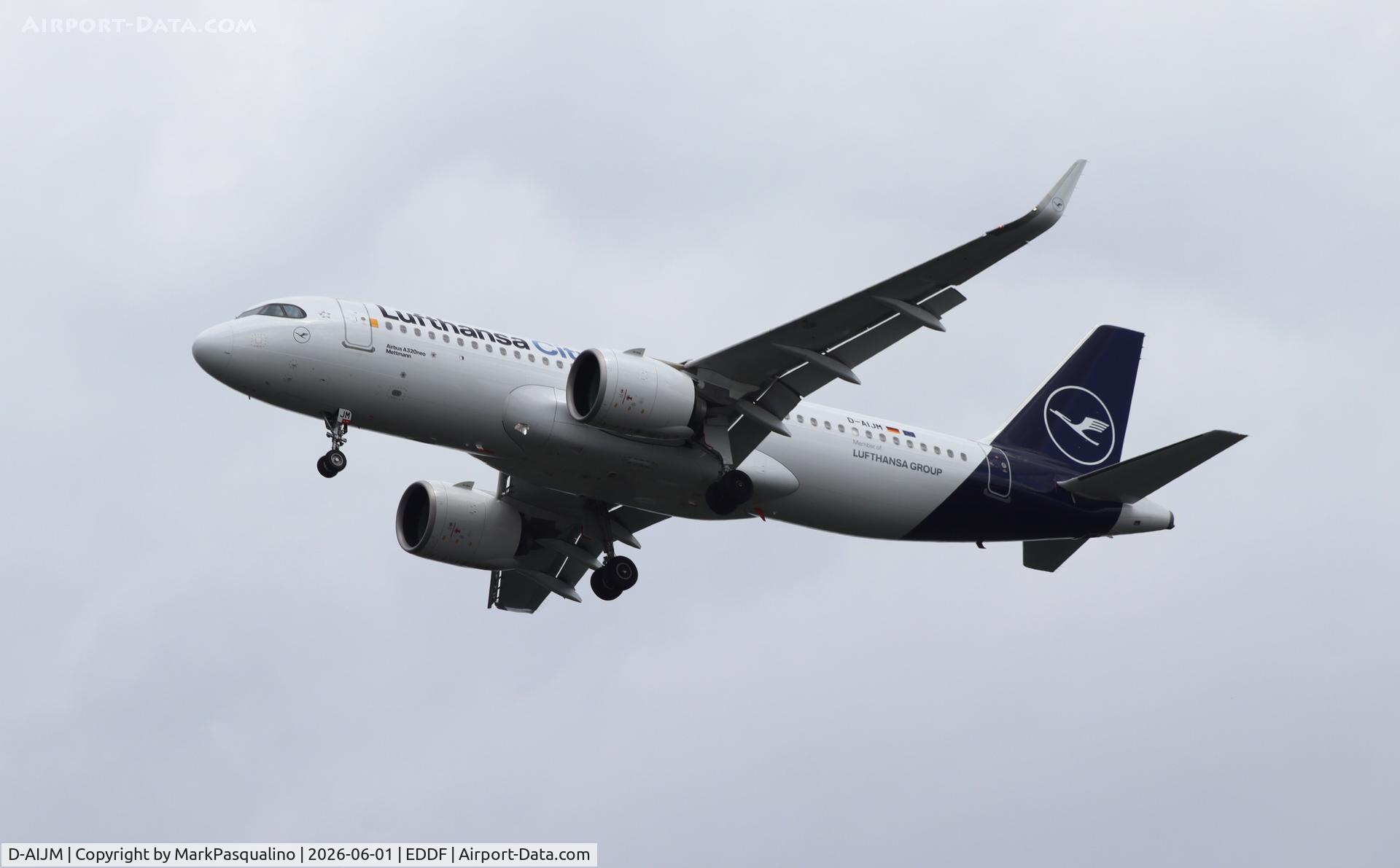 D-AIJM, 2023 Airbus A320-271N, c/n 11569, Airbus A320-271N