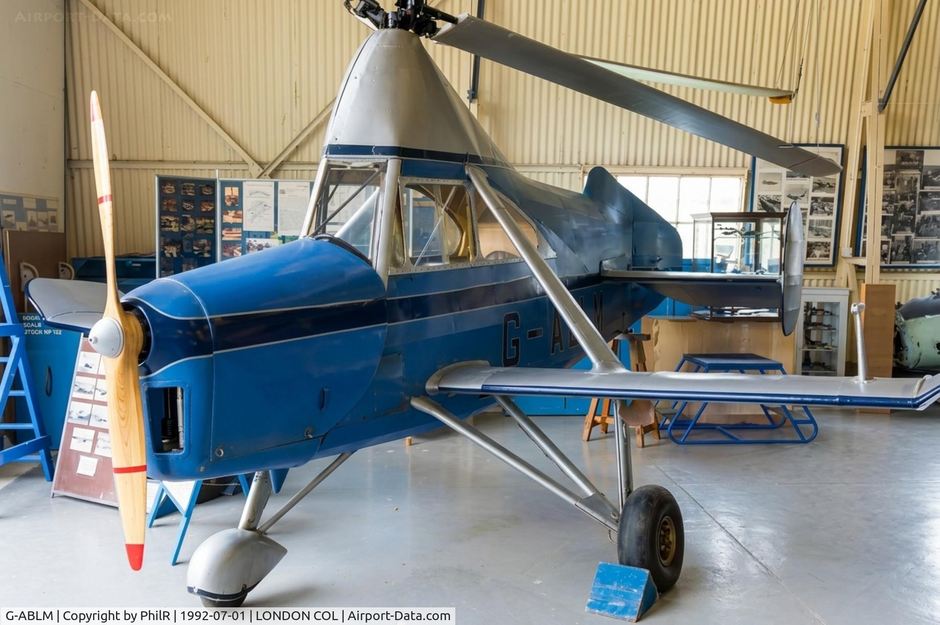 G-ABLM, De Havilland Cierva C-24, c/n 710, G-ABLM 1931 DH Cierva C34 DH Aviation Museum London Colney
