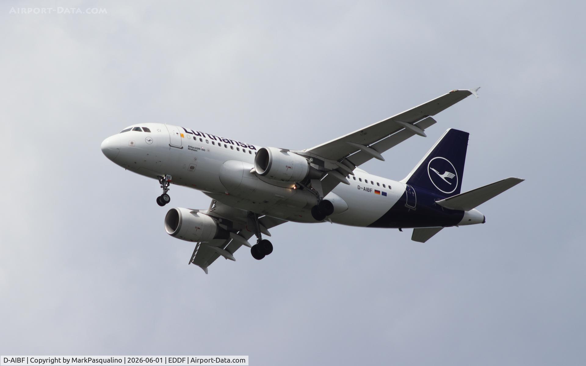D-AIBF, 2011 Airbus A319-112, c/n 4796, Airbus A319-112