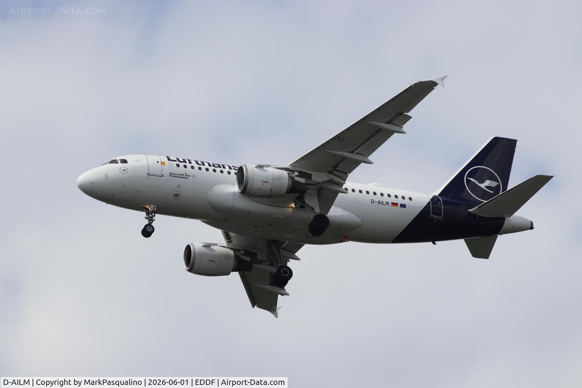 D-AILM, 1997 Airbus A319-114, c/n 694, Airbus A319-114