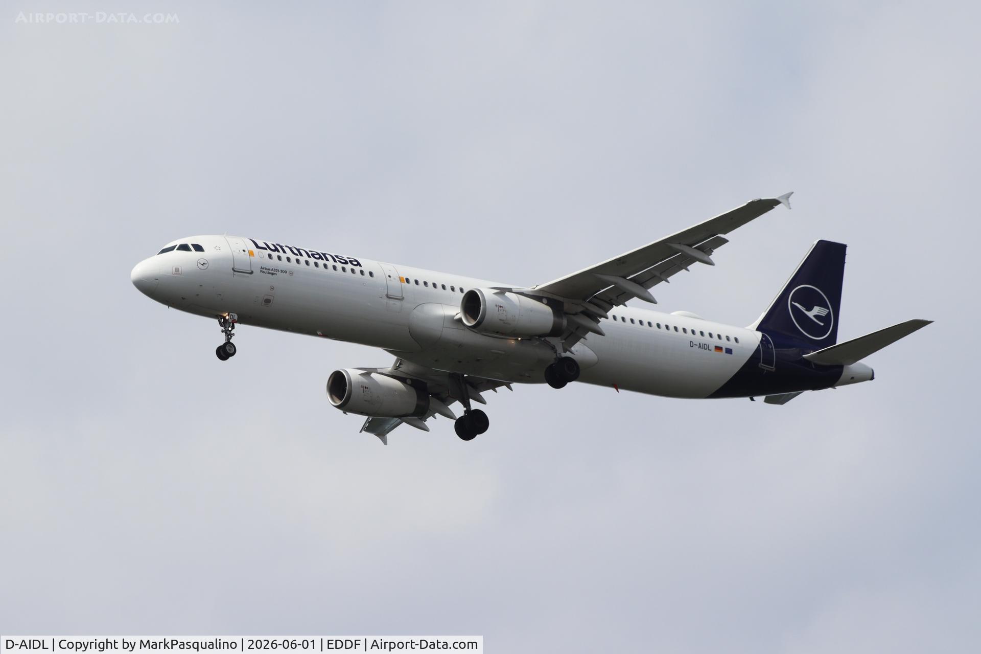 D-AIDL, 2011 Airbus A321-231, c/n 4881, Airbus A321-231