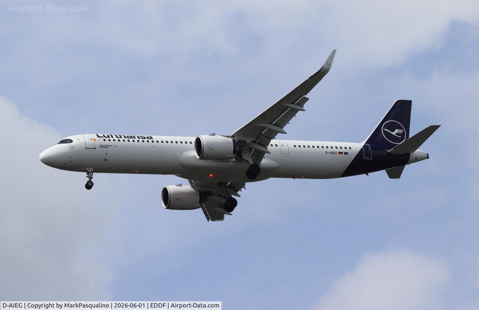 D-AIEG, 2021 Airbus A321-271NX, c/n 10059, Airbus A321-271NX