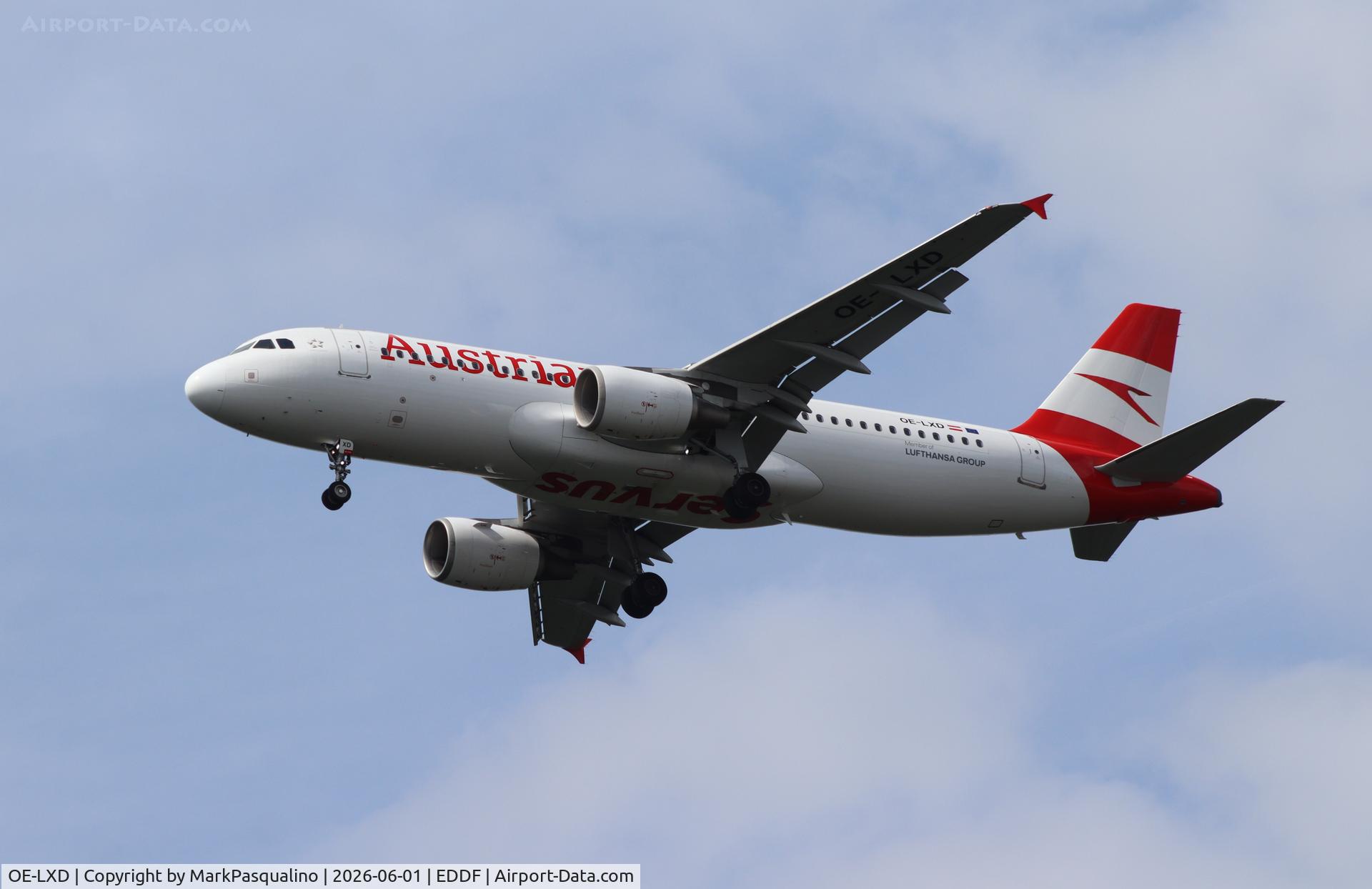 OE-LXD, 2008 Airbus A320-216, c/n 3515, AirbusA320-216