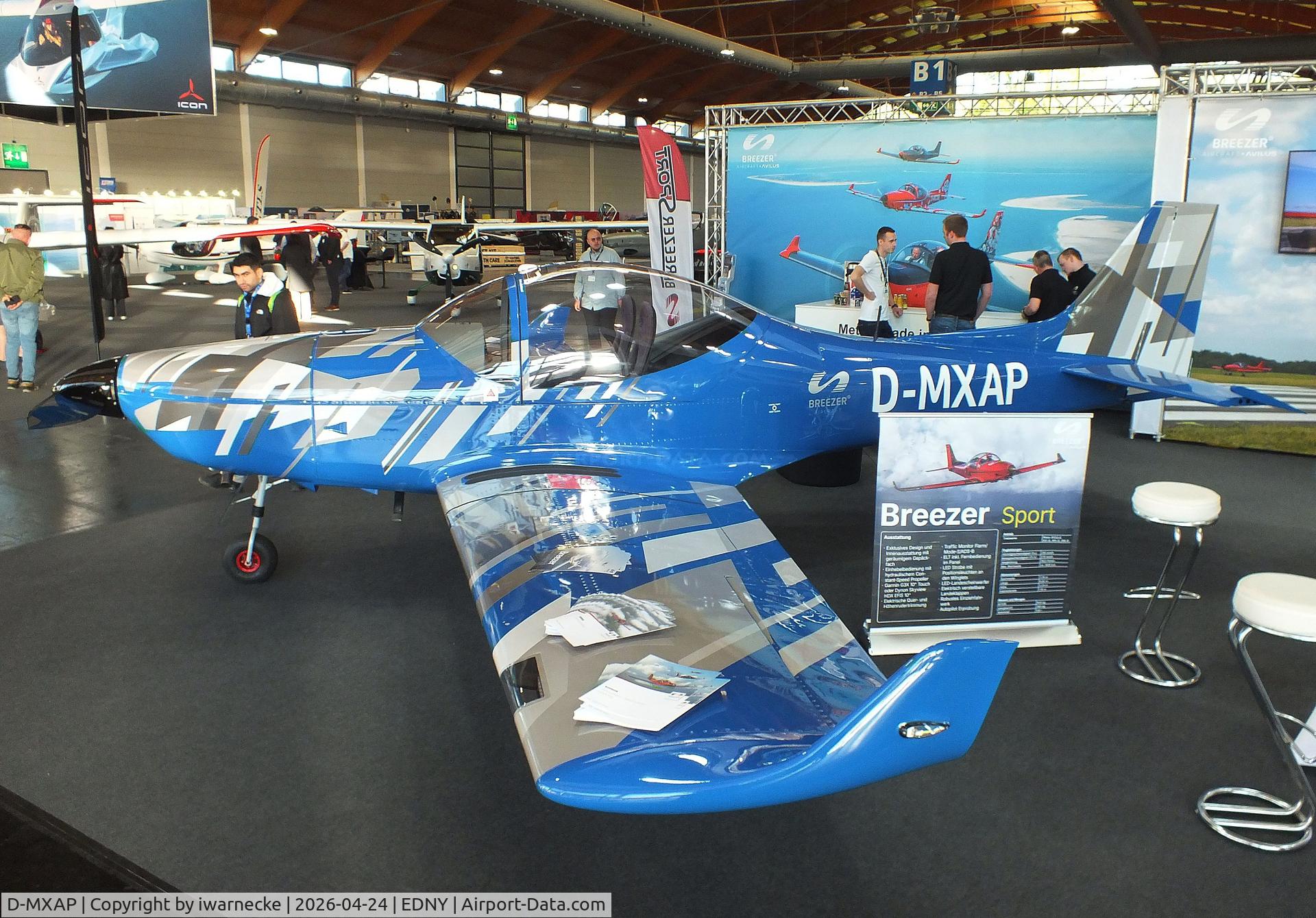D-MXAP, Breezer Breezer Sport, c/n not found_D-MXAP, Breezer Aircraft Breezer Sport at the AERO 2026, Friedrichshafen