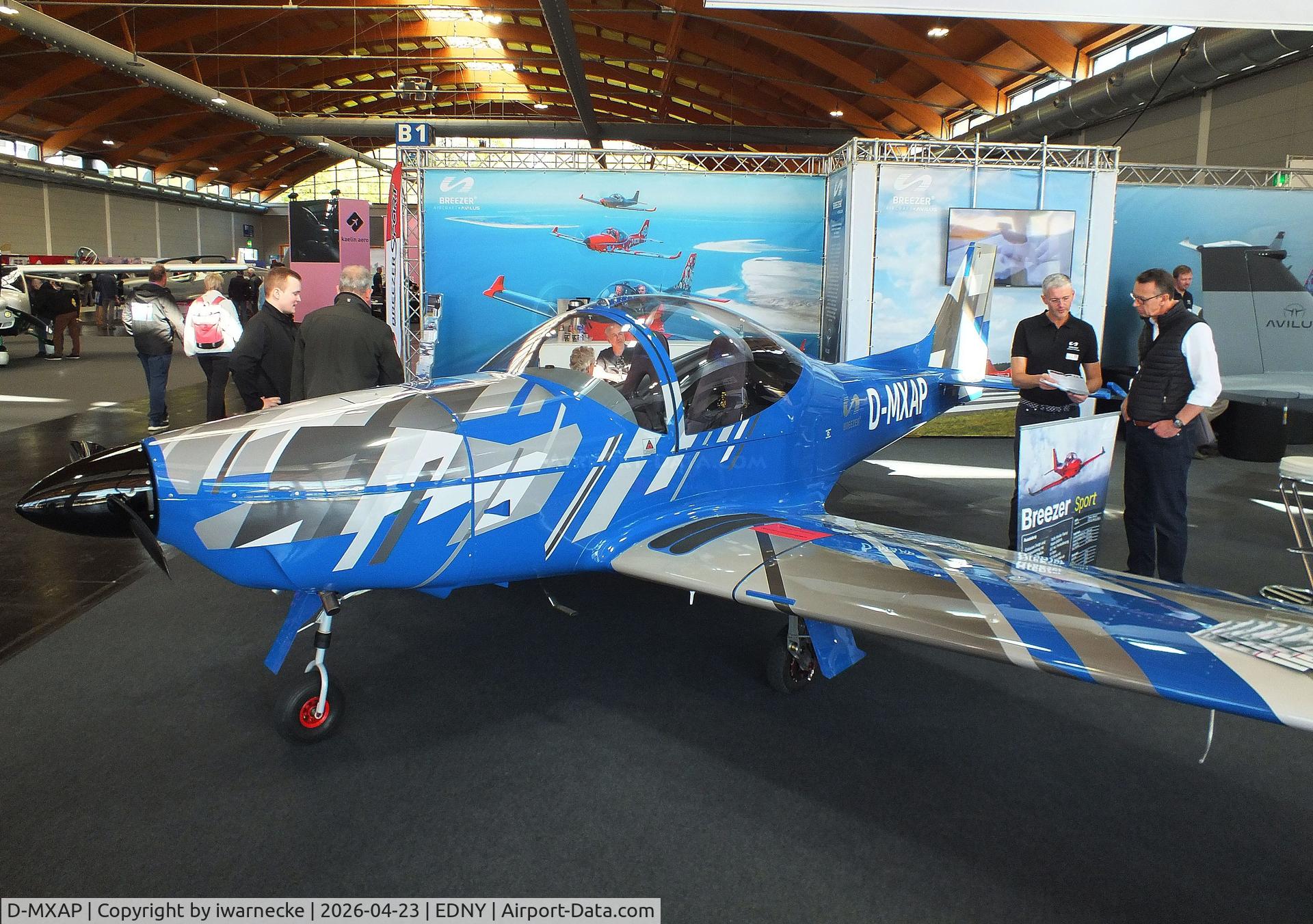 D-MXAP, Breezer Breezer Sport, c/n not found_D-MXAP, Breezer Aircraft Breezer Sport at the AERO 2026, Friedrichshafen
