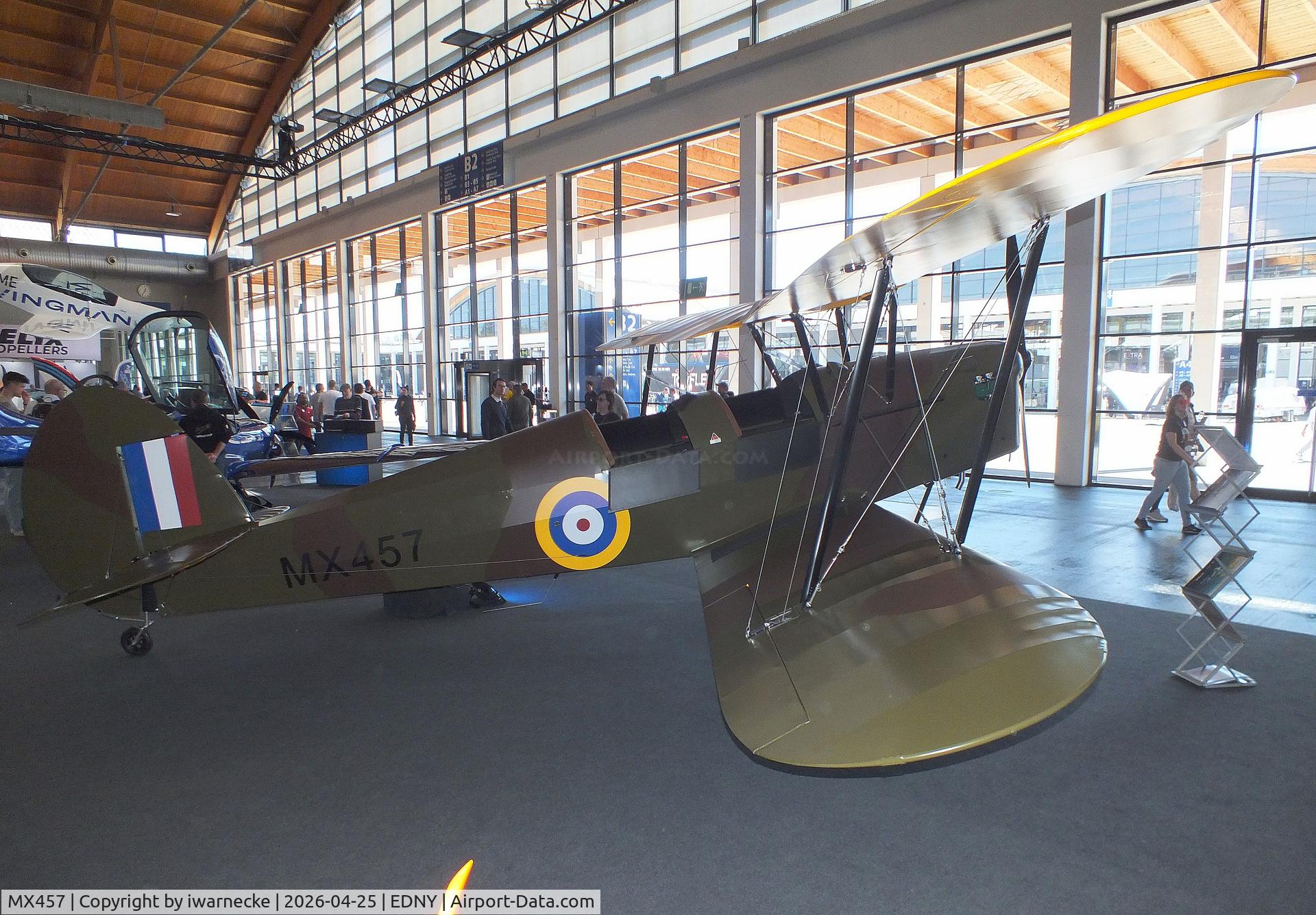 MX457, 2026 JMB Aircraft SV4-RS, c/n not found_MX457, Ultralight Concept (JMB) Stampe SV4-RS UL at the AERO 2026, Friedrichshafen