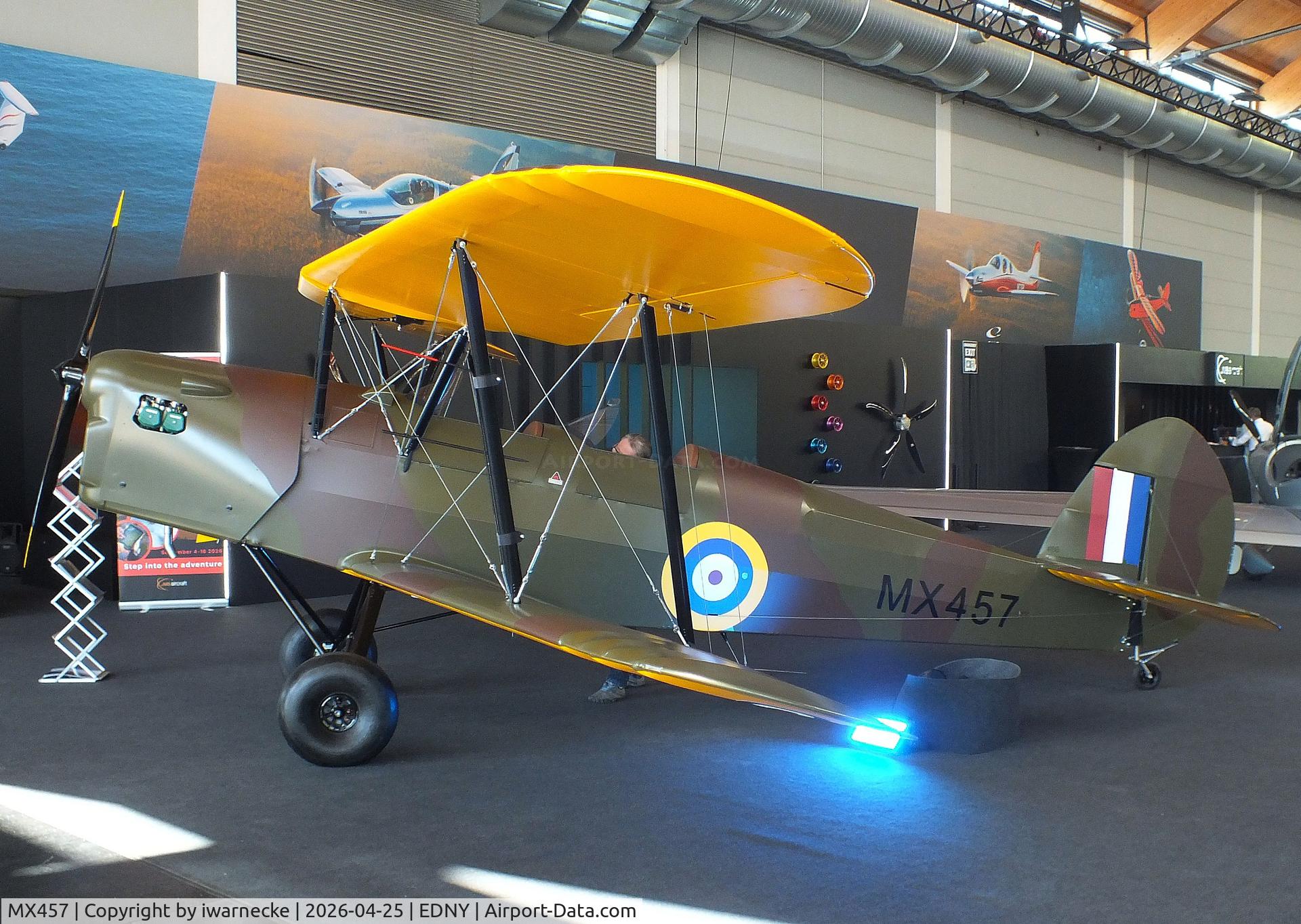 MX457, 2026 JMB Aircraft SV4-RS, c/n not found_MX457, Ultralight Concept (JMB) Stampe SV4-RS UL at the AERO 2026, Friedrichshafen