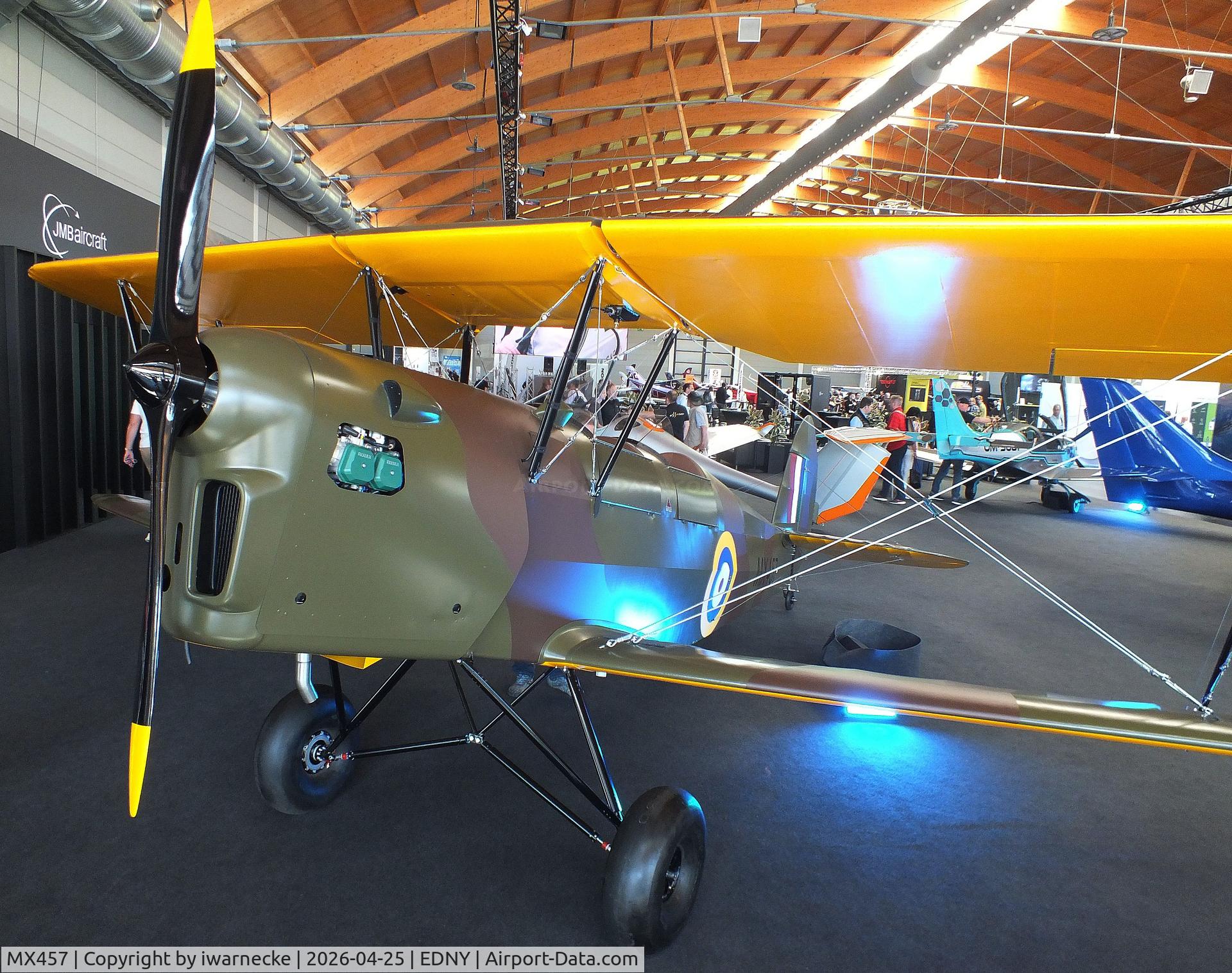 MX457, 2026 JMB Aircraft SV4-RS, c/n not found_MX457, Ultralight Concept (JMB) Stampe SV4-RS UL at the AERO 2026, Friedrichshafen