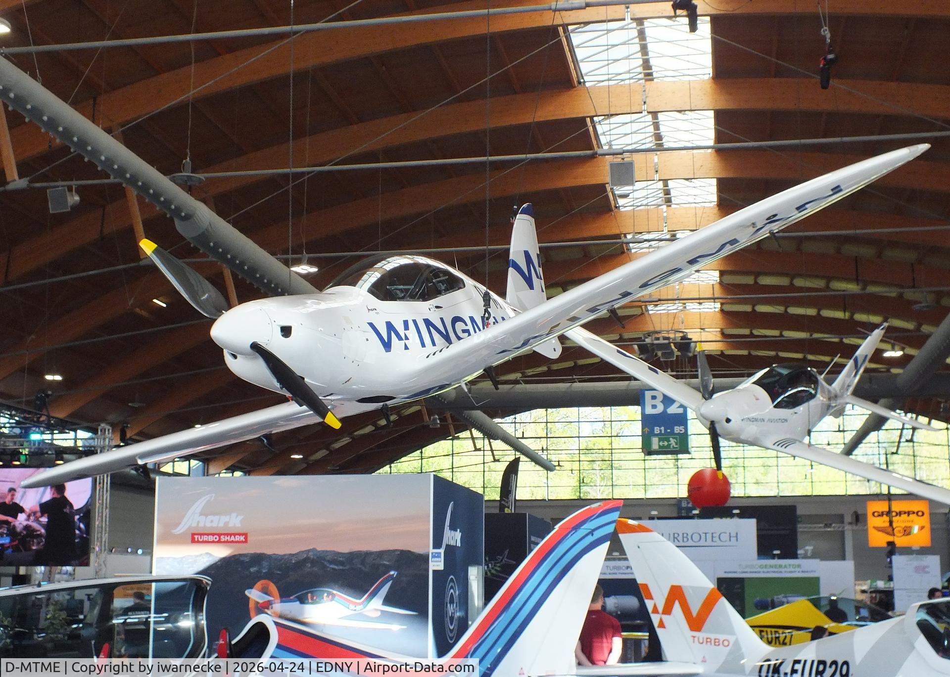 D-MTME, 2024 Shark Aero Shark, c/n 151, Shark Aero Shark at the AERO 2026, Friedrichshafen