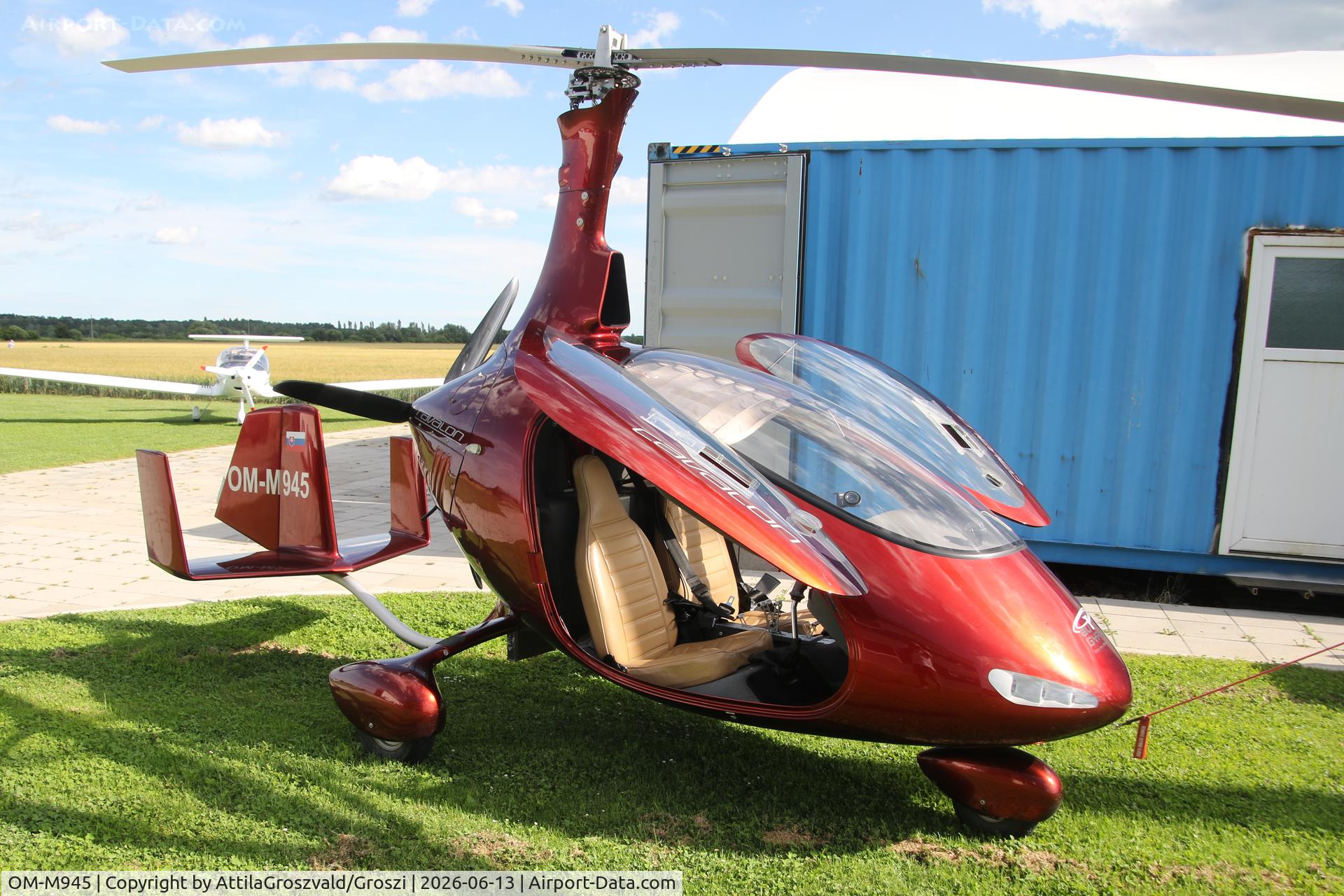 OM-M945, 2012 Autogyro GmbH Cavalon, c/n V00064, Becsehely, Mura Airport, Hungary